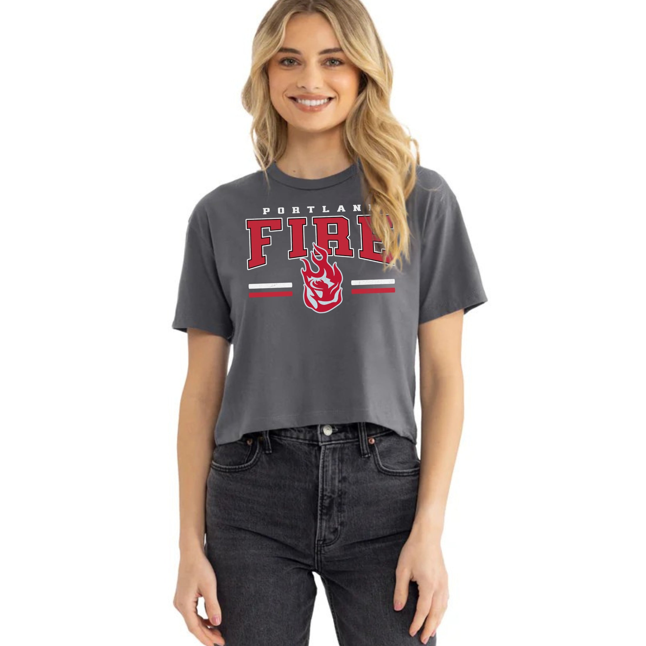 Portland Fire Legacy Women's Ideal Crop Top