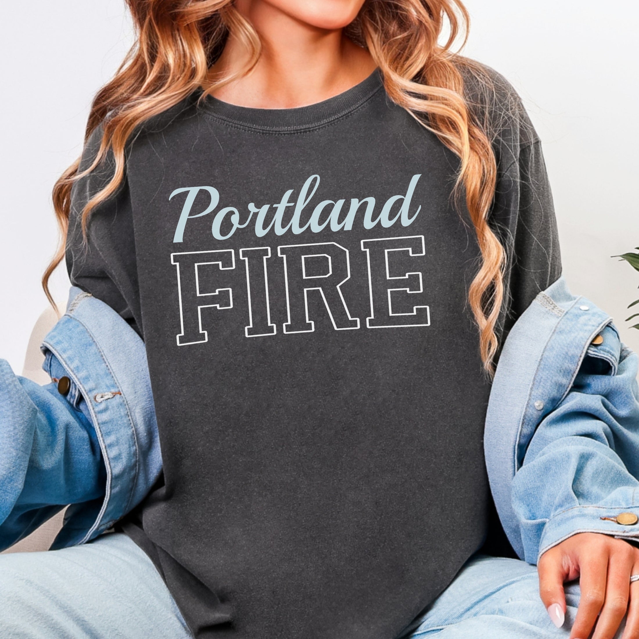 Portland Fire Level Up Heavyweight T-Shirt