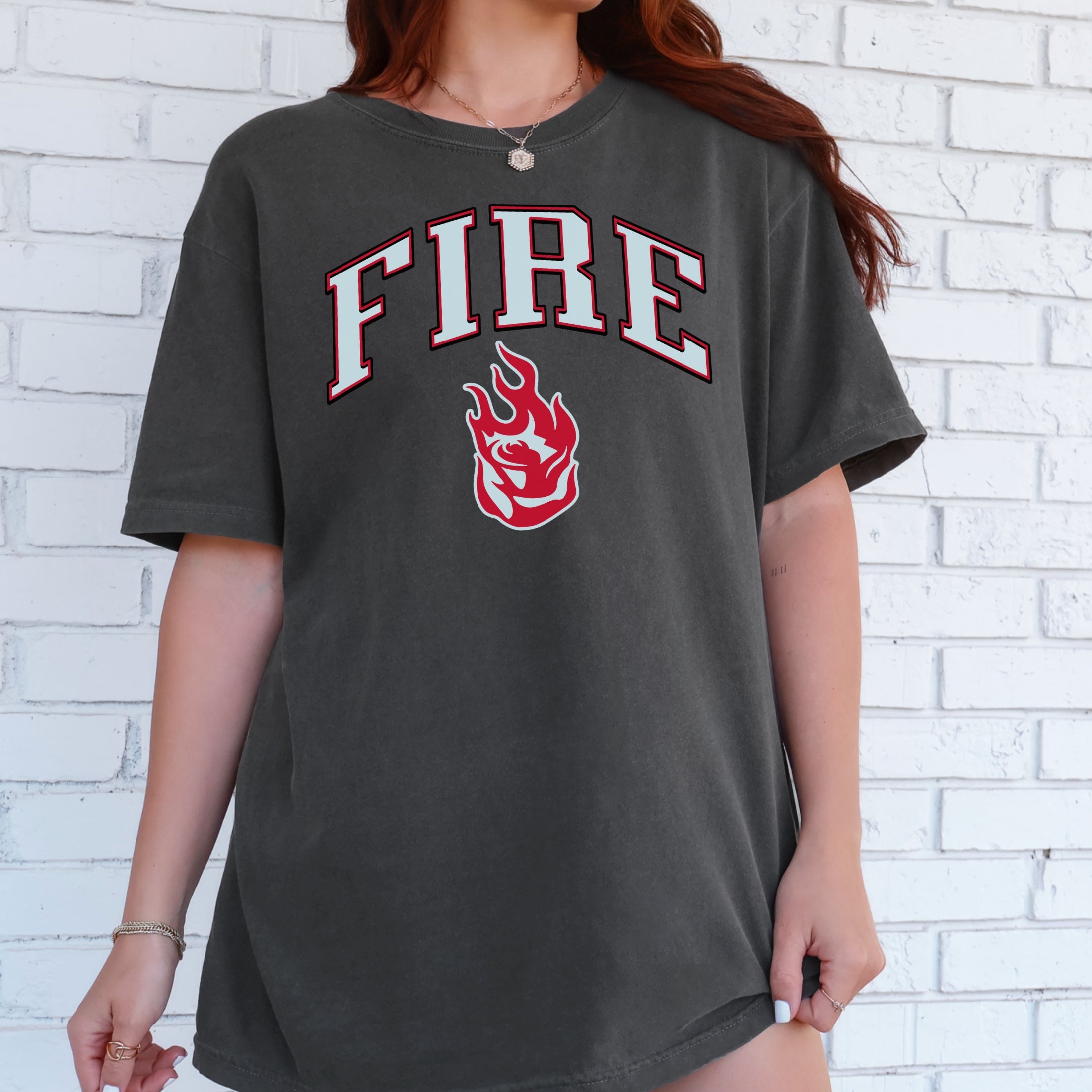 Portland Fire Old School Varsity T-Shirt