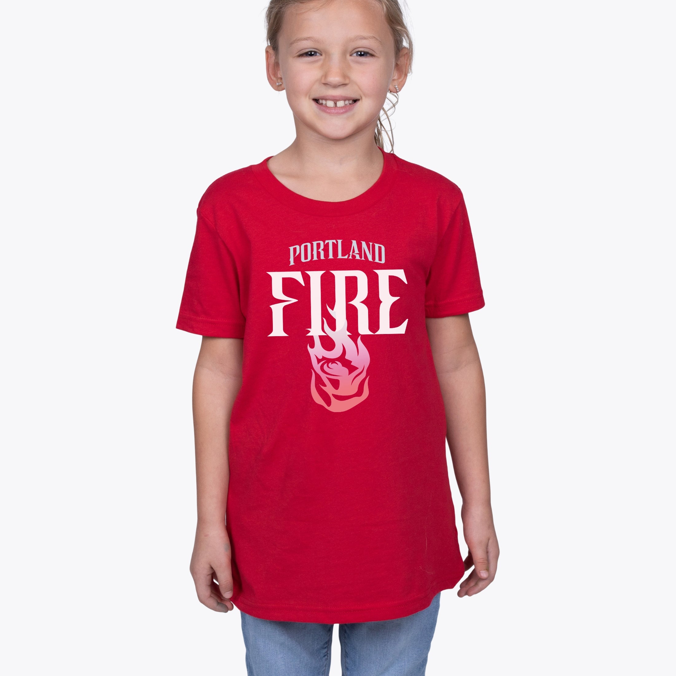 Portland Fire ‘Rose on Fire’ Youth T-Shirt