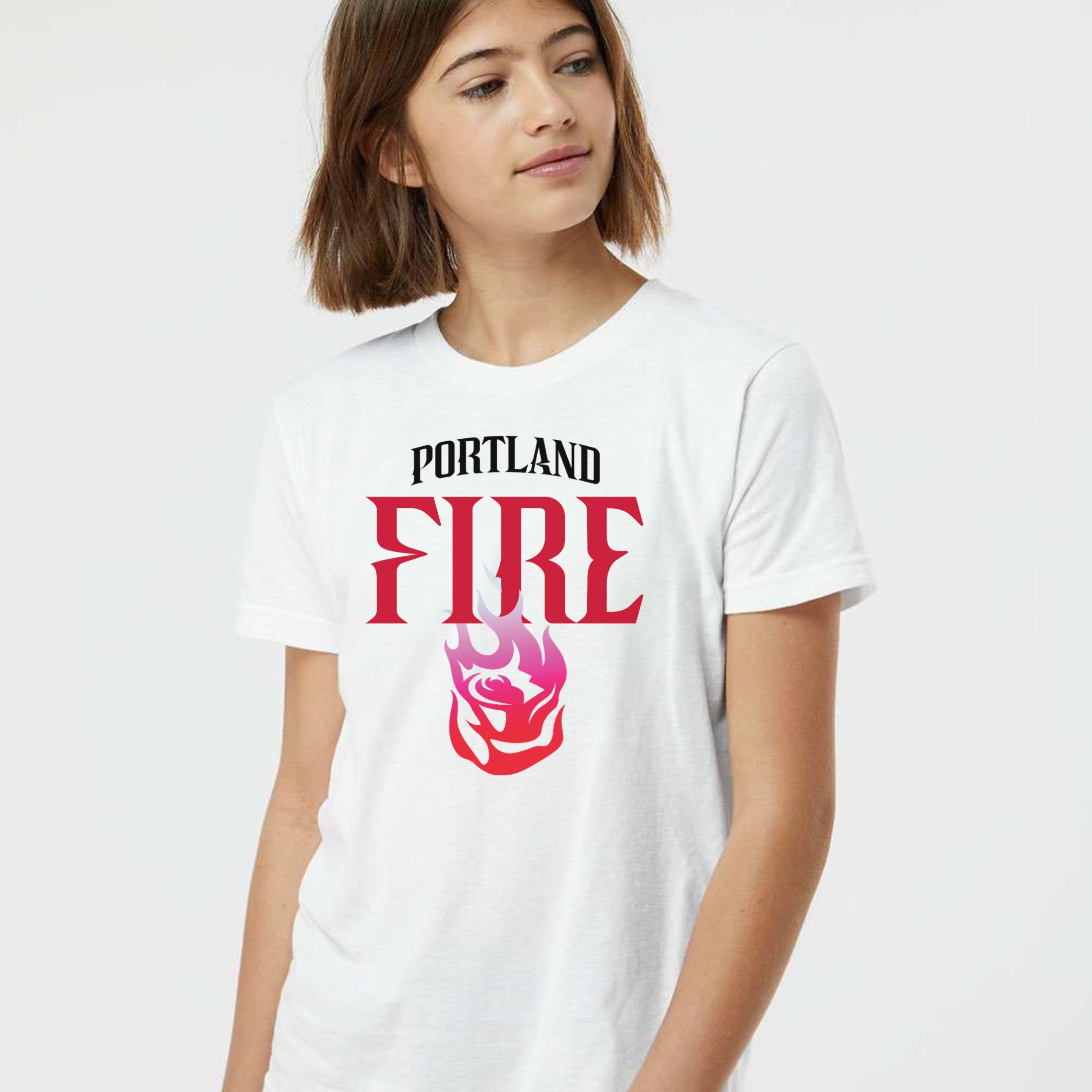 Portland Fire ‘Rose on Fire’ Youth T-Shirt