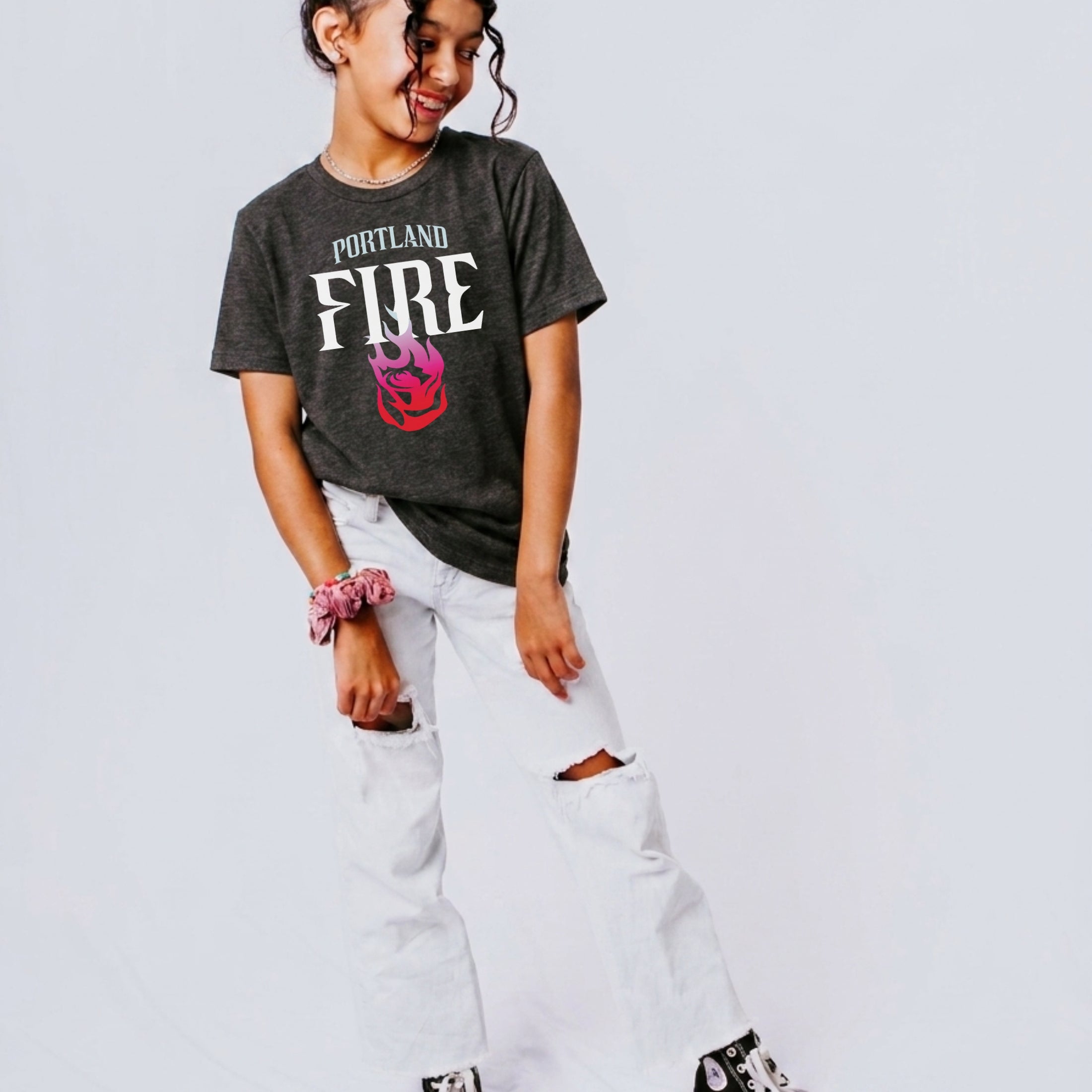 Portland Fire ‘Rose on Fire’ Youth T-Shirt