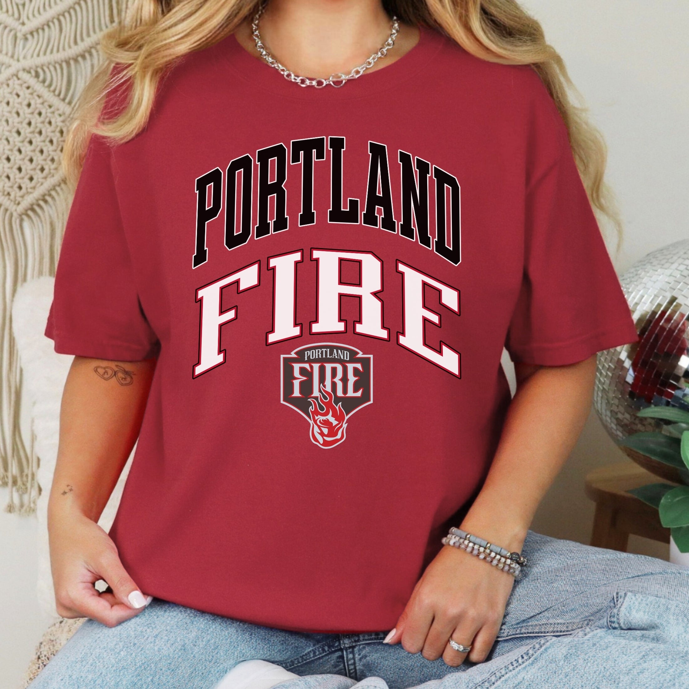 Portland Fire Tip-Off Heavyweight T-Shirt