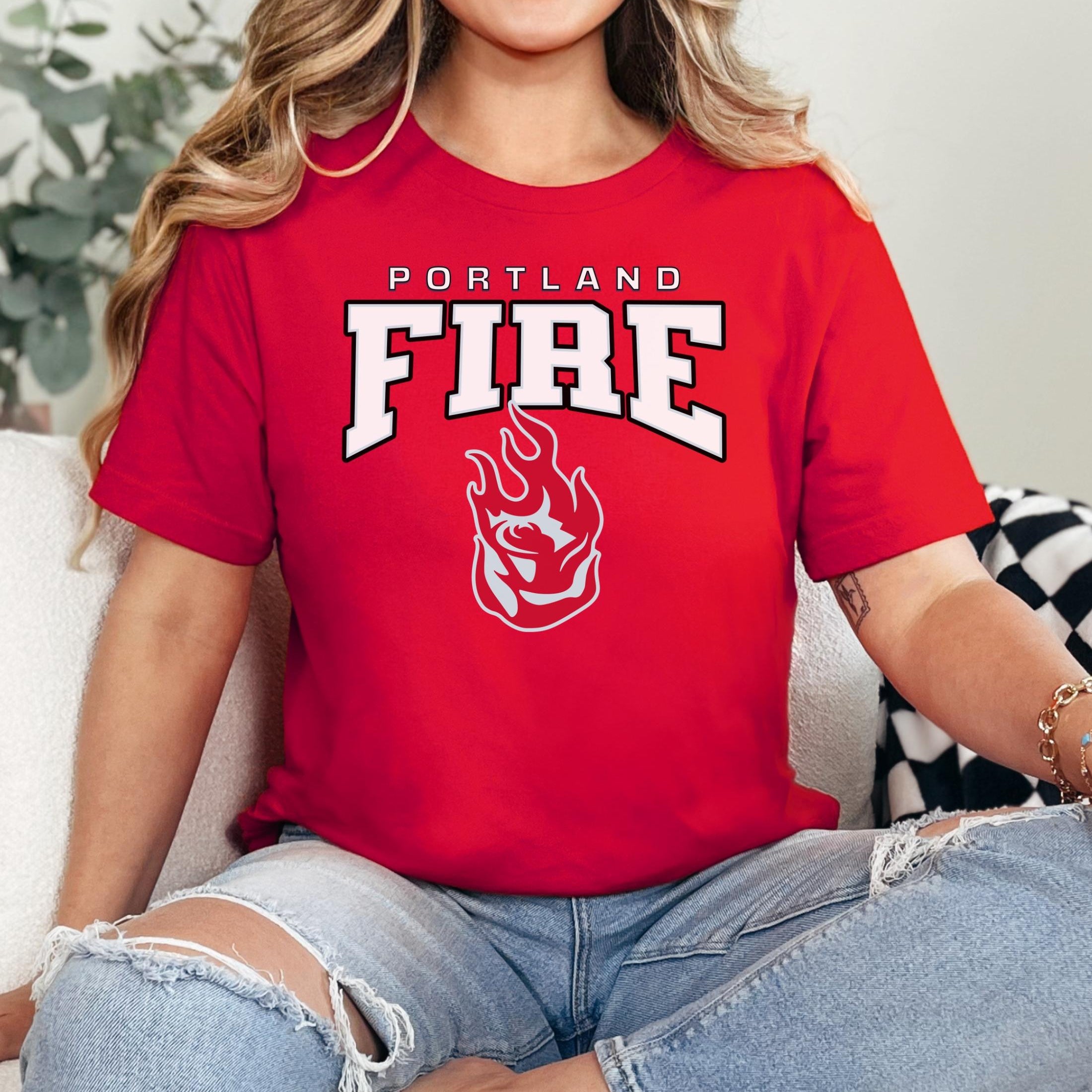 Portland Fire Clutch Unisex Tee