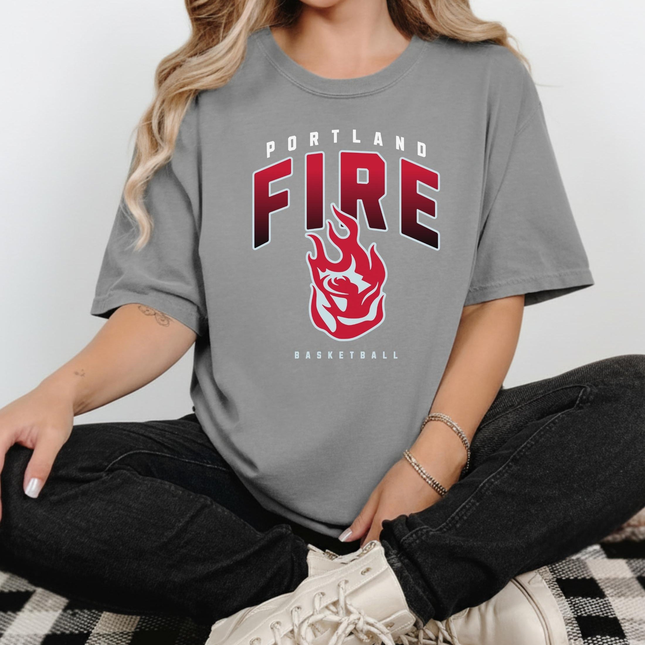 Portland Fire Ember Energy Heavyweight T-Shirt