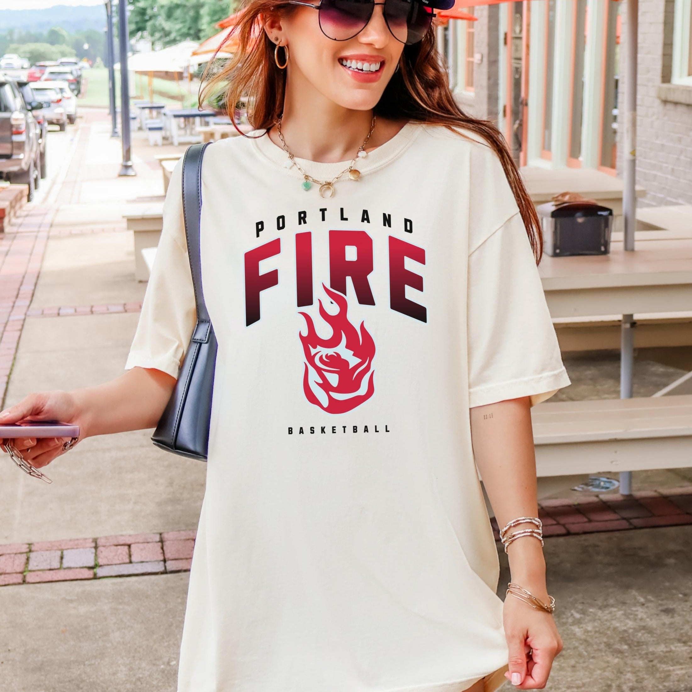 Portland Fire Ember Energy Heavyweight T-Shirt