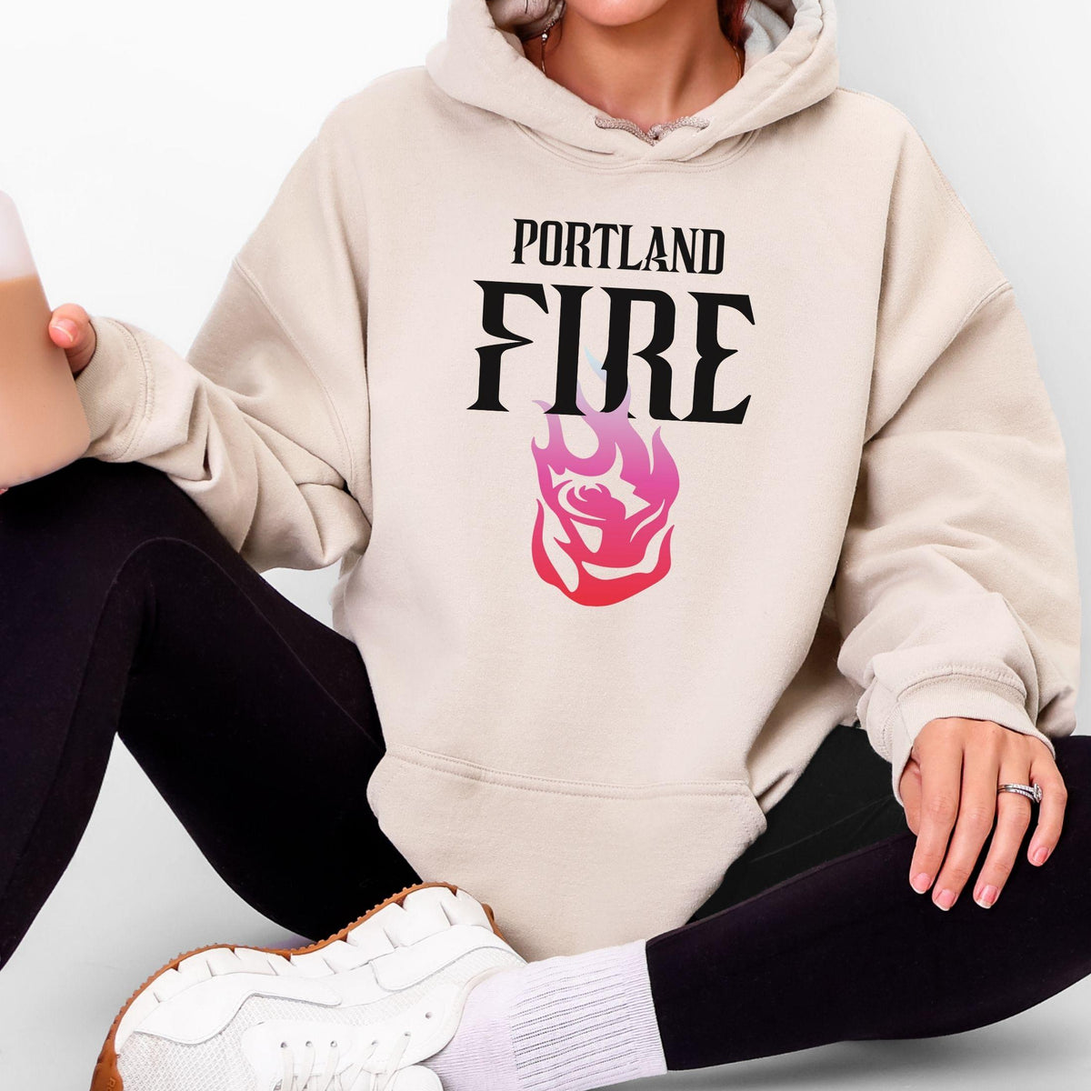 Portland Fire Global Logo Hoodie