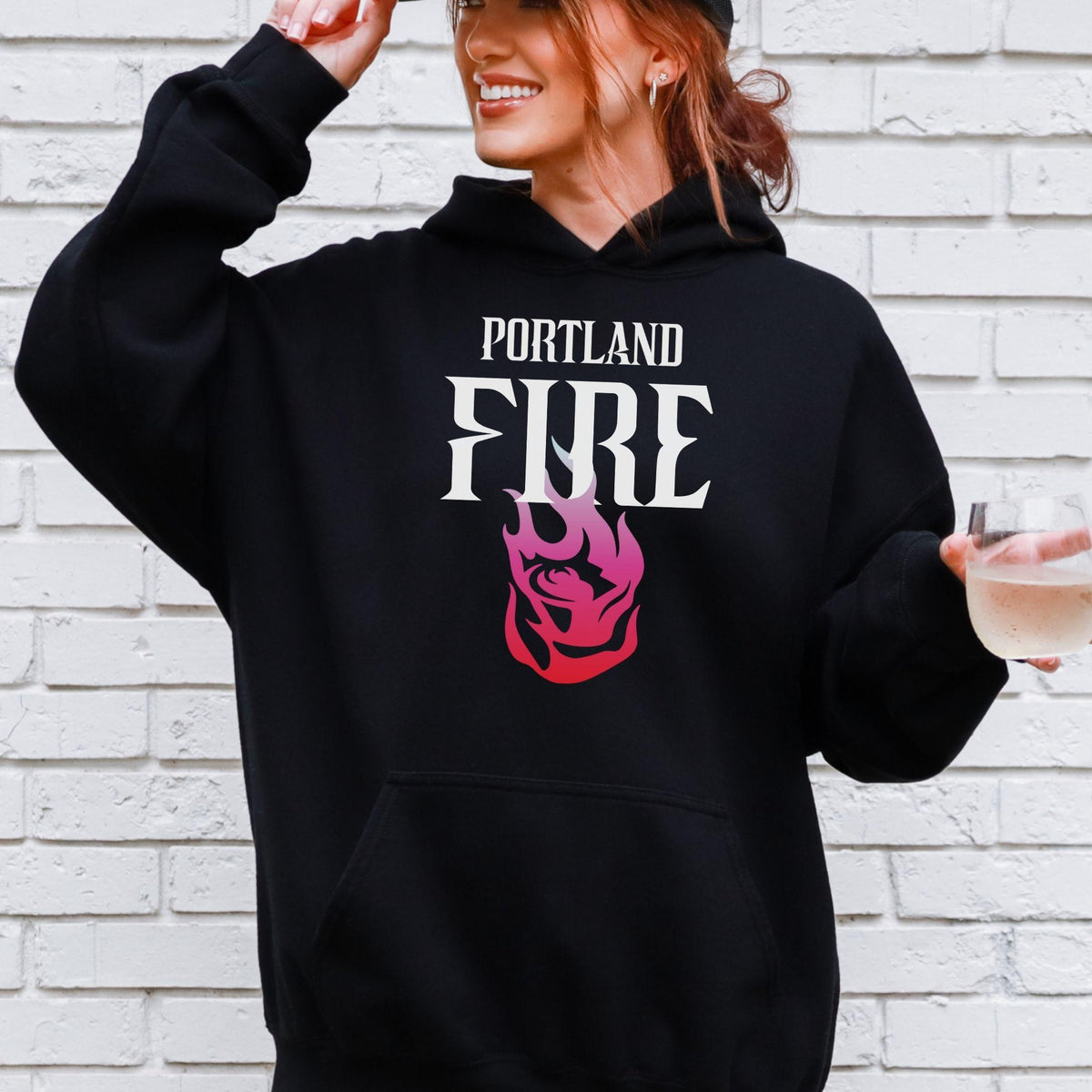 Portland Fire Global Logo Hoodie