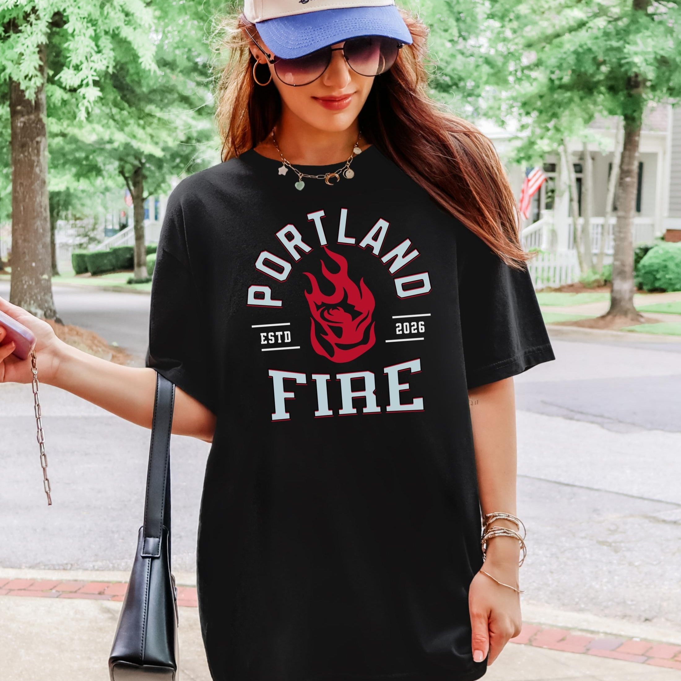 Portland Fire Heritage Heavyweight T-Shirt