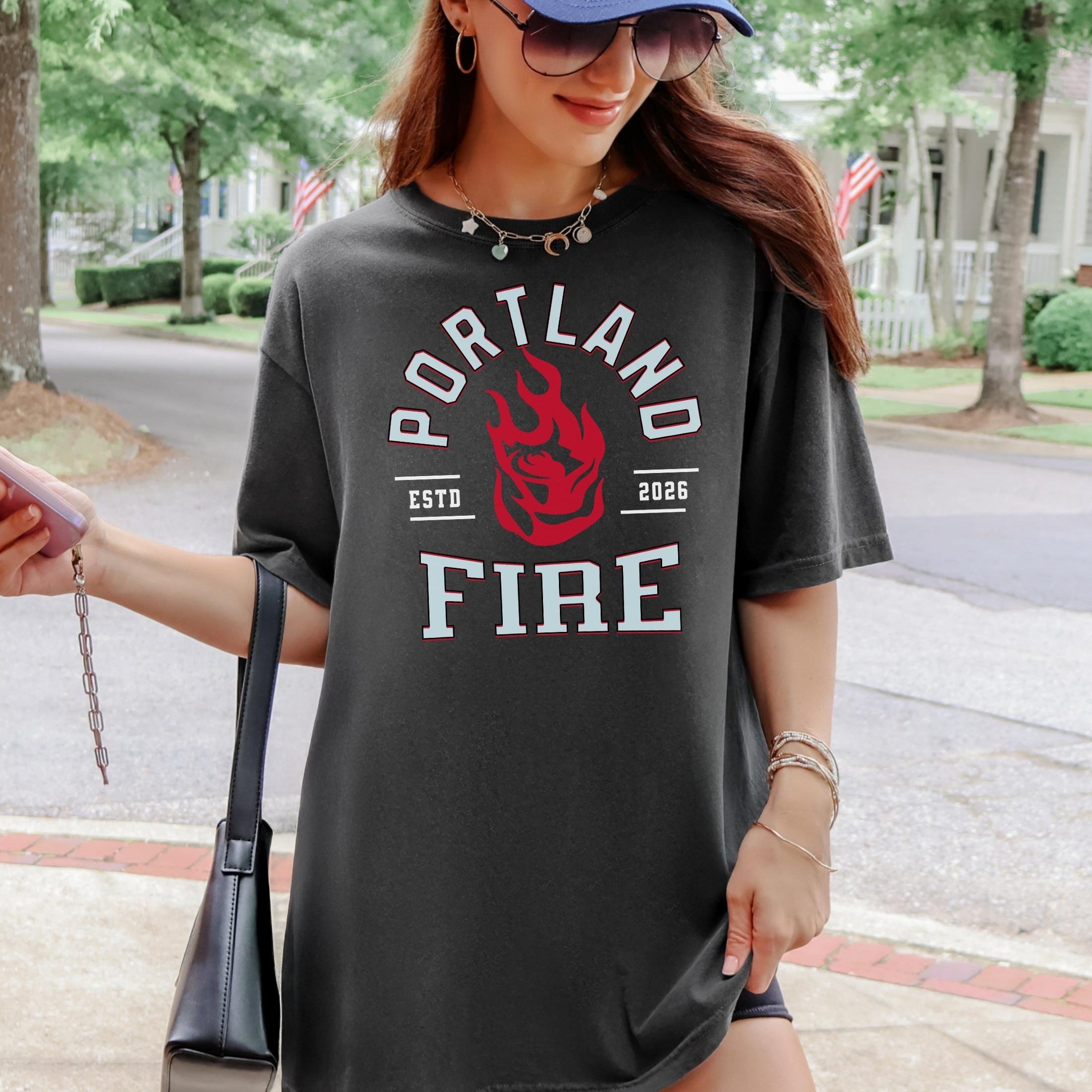 Portland Fire Heritage Heavyweight T-Shirt
