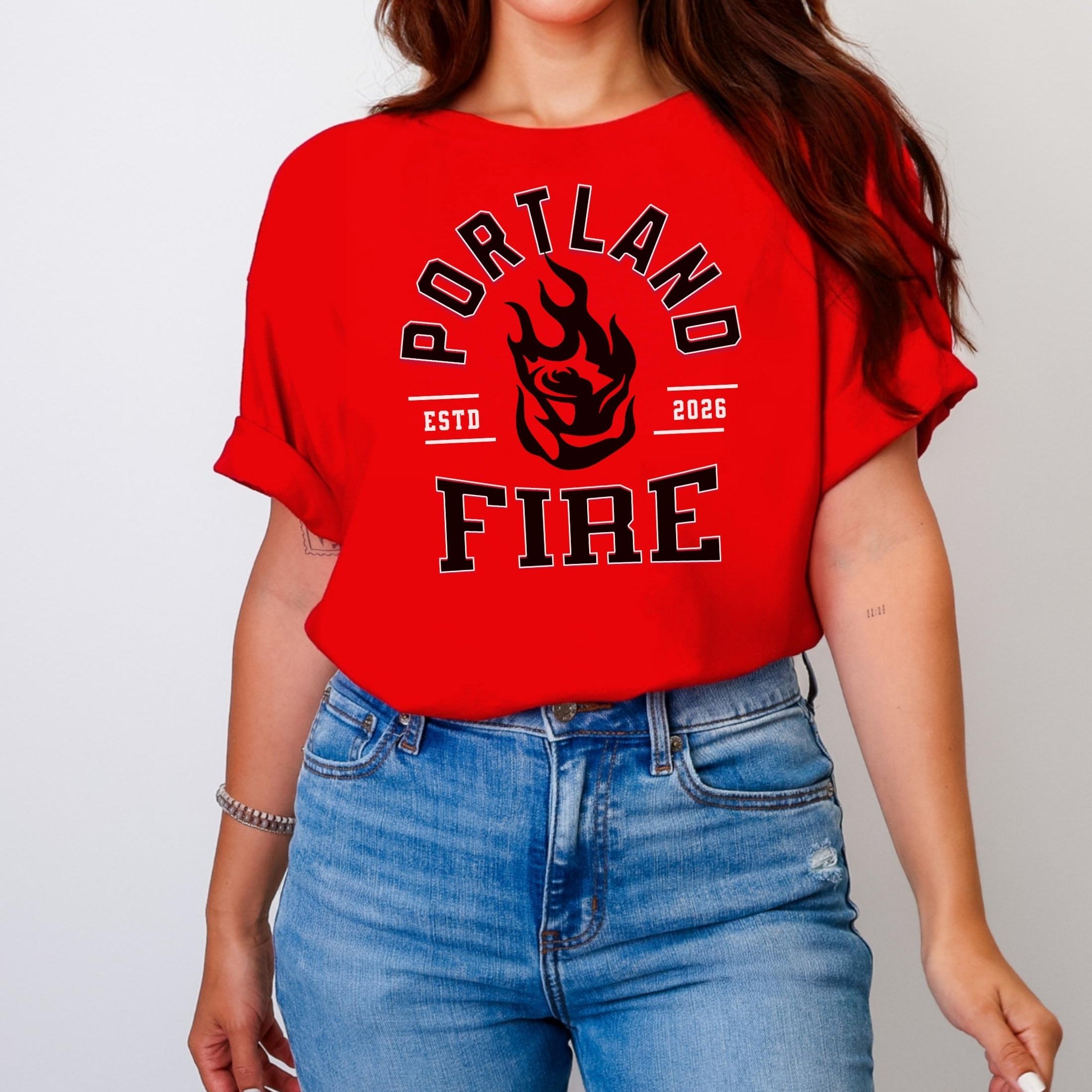 Portland Fire Heritage Heavyweight T-Shirt