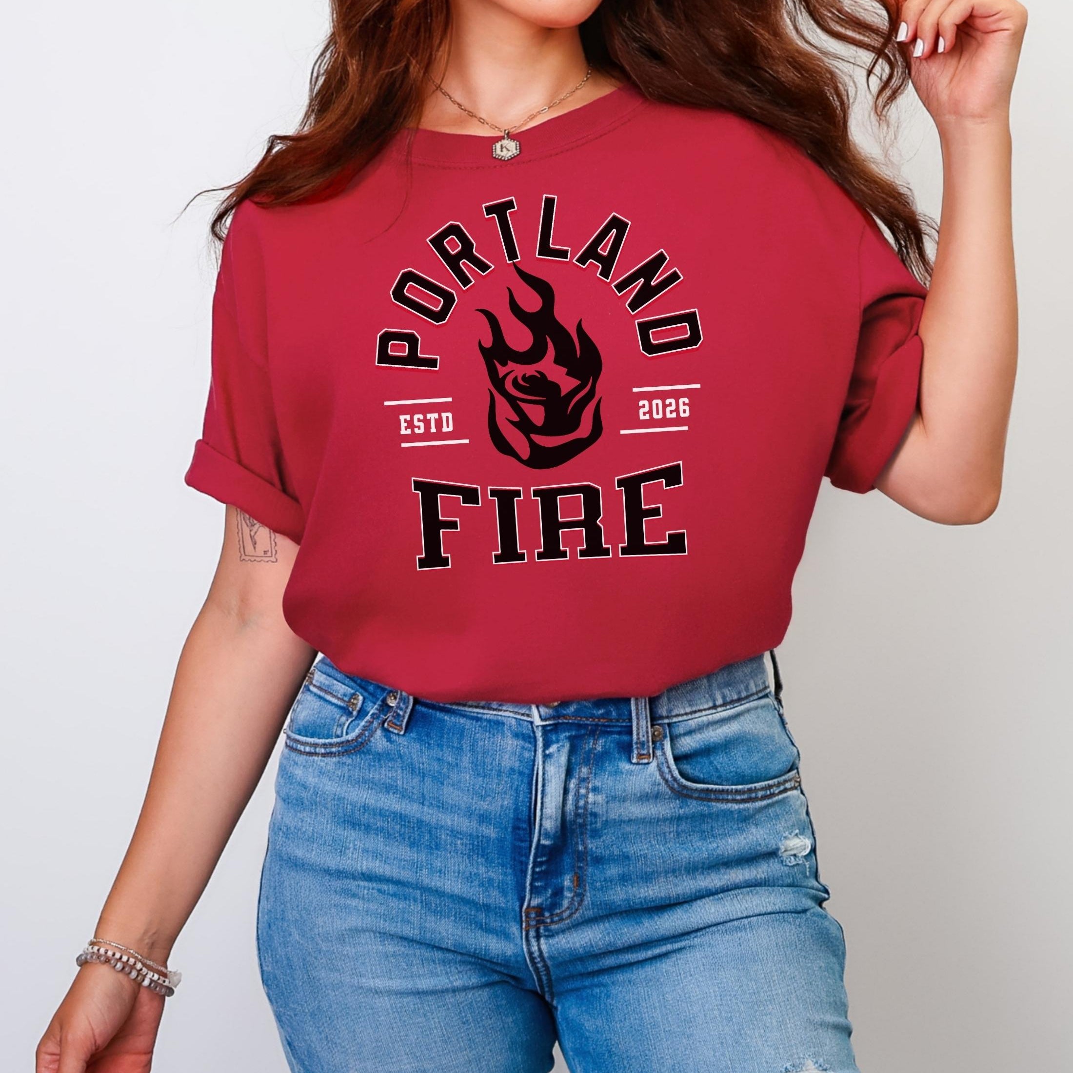 Portland Fire Heritage Heavyweight T-Shirt