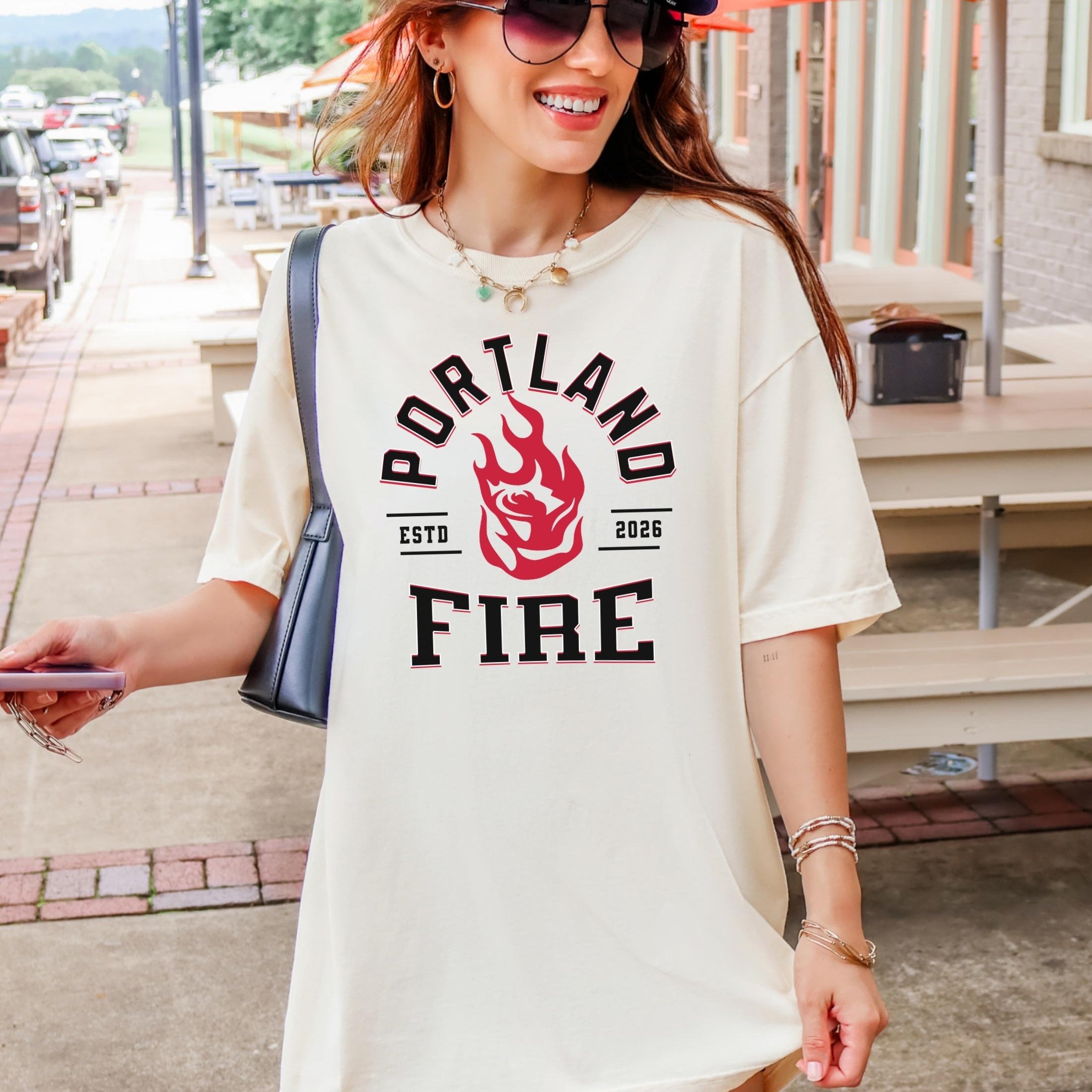 Portland Fire Heritage Heavyweight T-Shirt