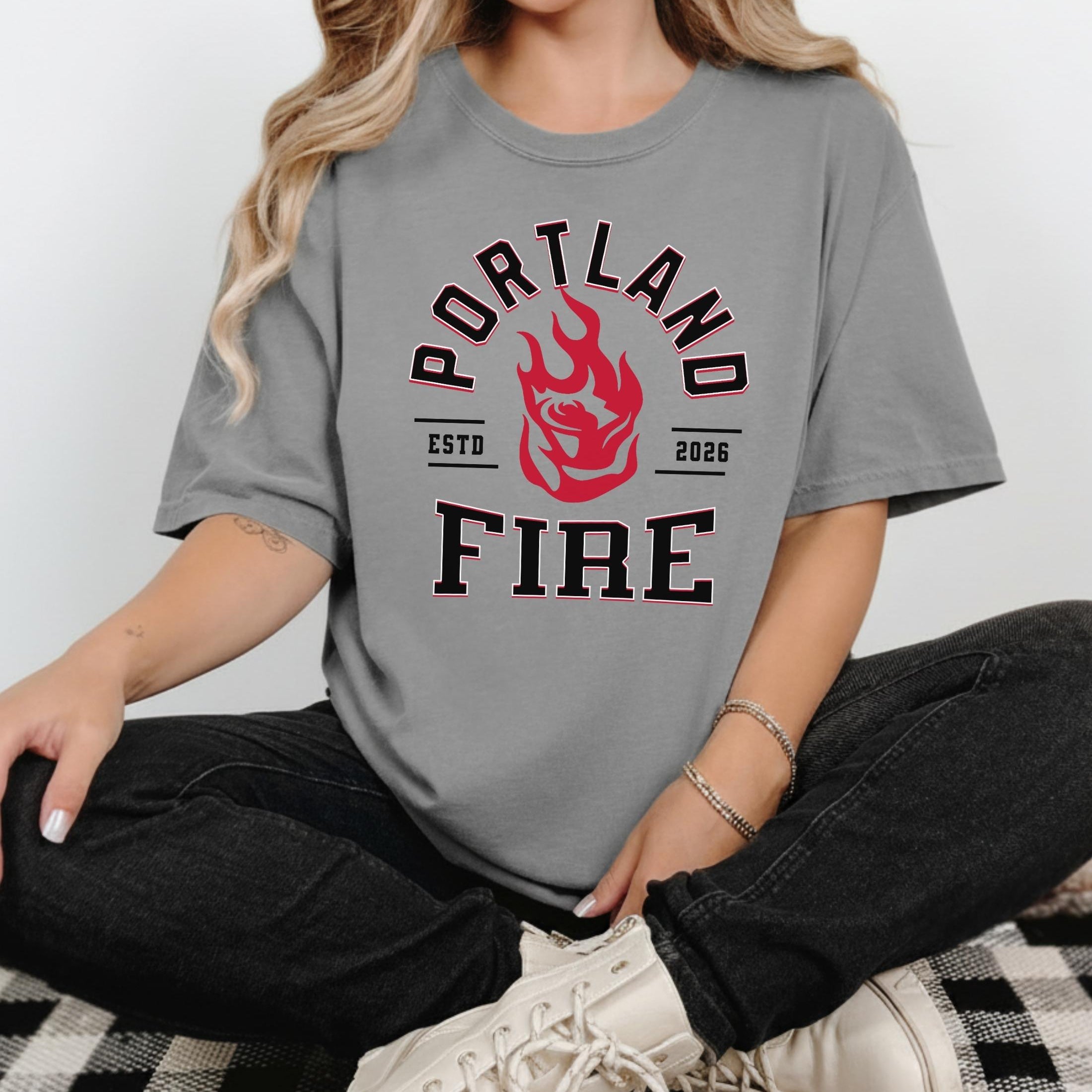 Portland Fire Heritage Heavyweight T-Shirt