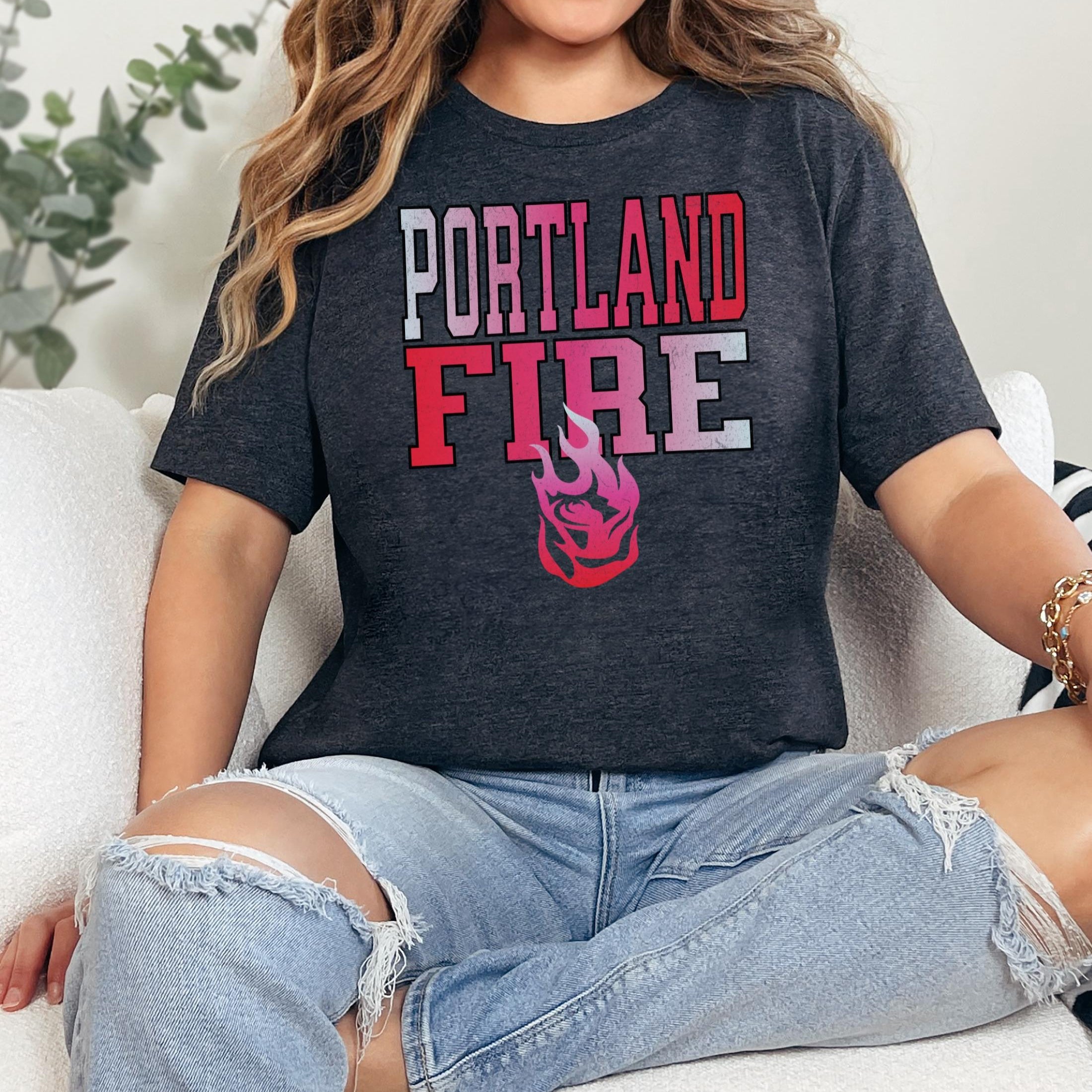 Portland Fire New Era Alt Logo T-Shirt