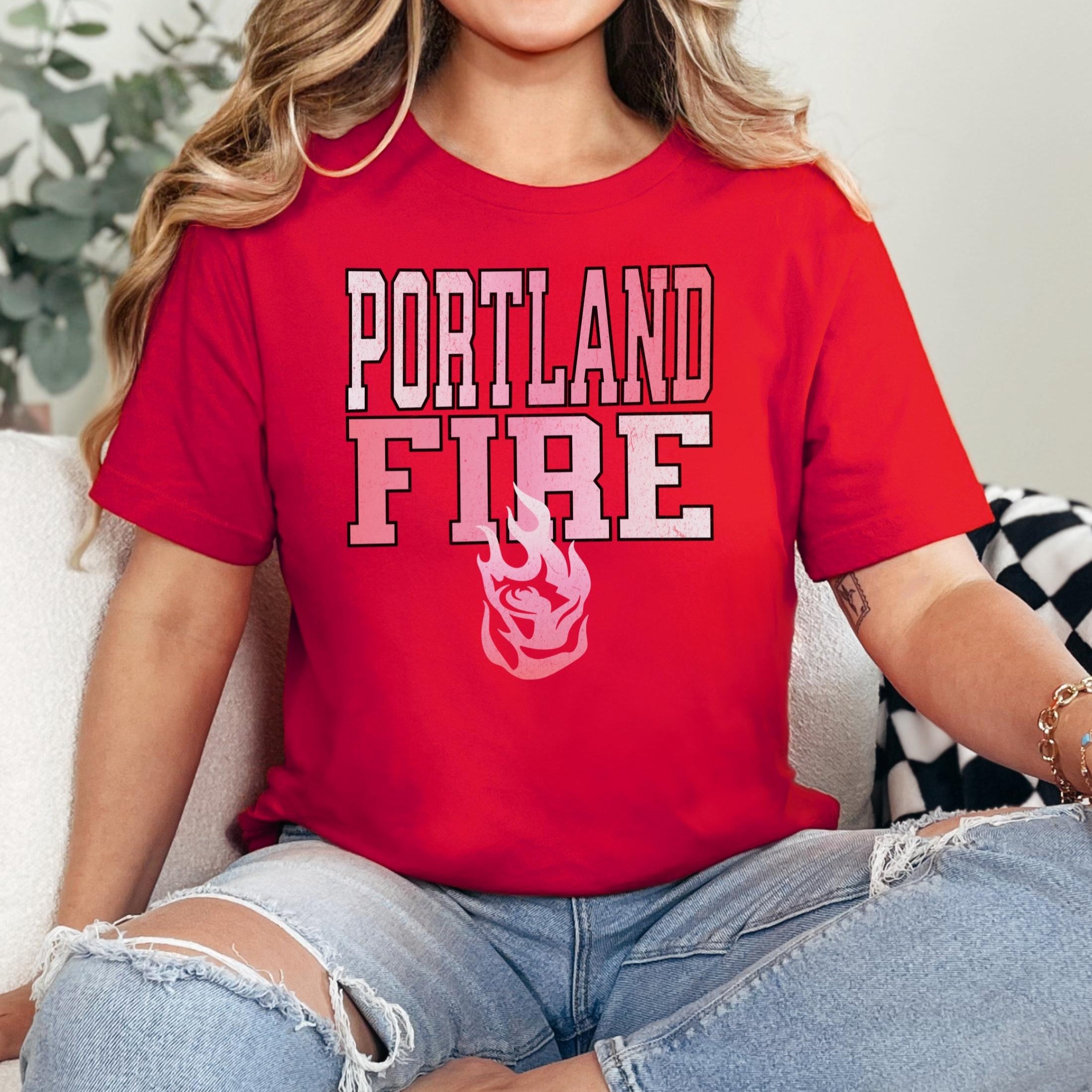 Portland Fire New Era Alt Logo T-Shirt