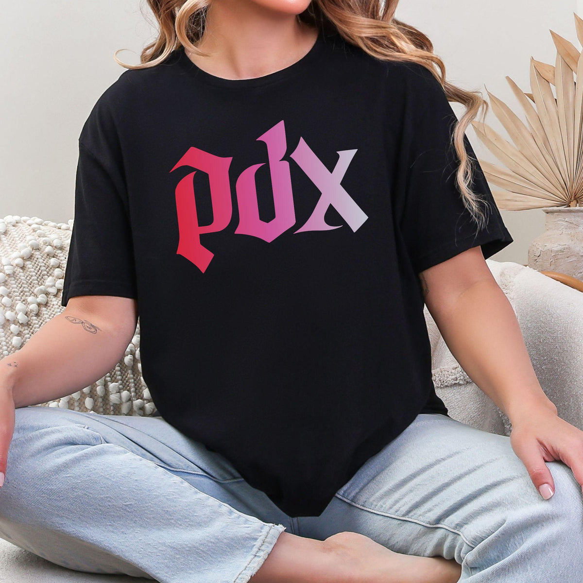 Portland Fire PDX Gradient Unisex T-Shirt