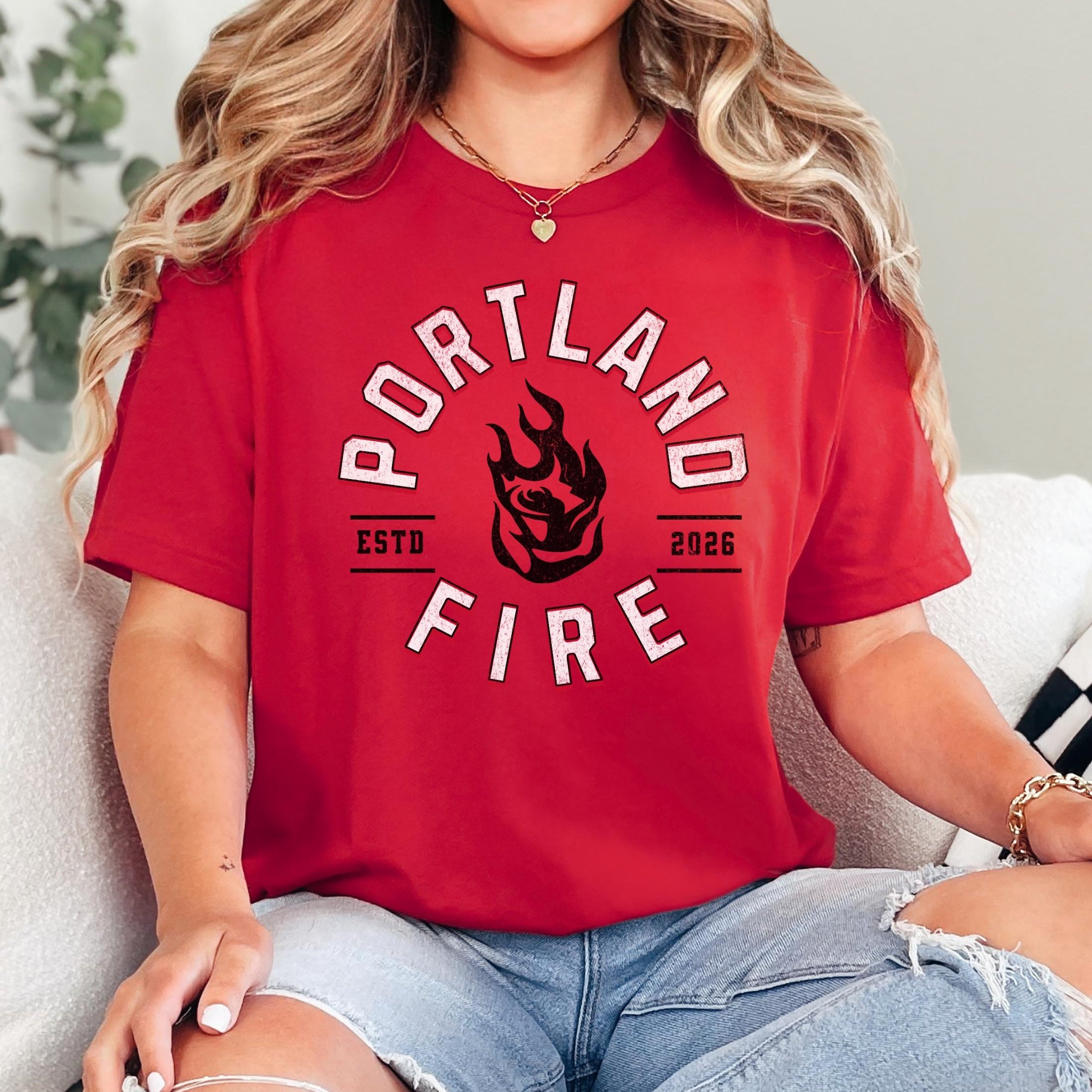 Portland Fire Playing Around Dark T-Shirt