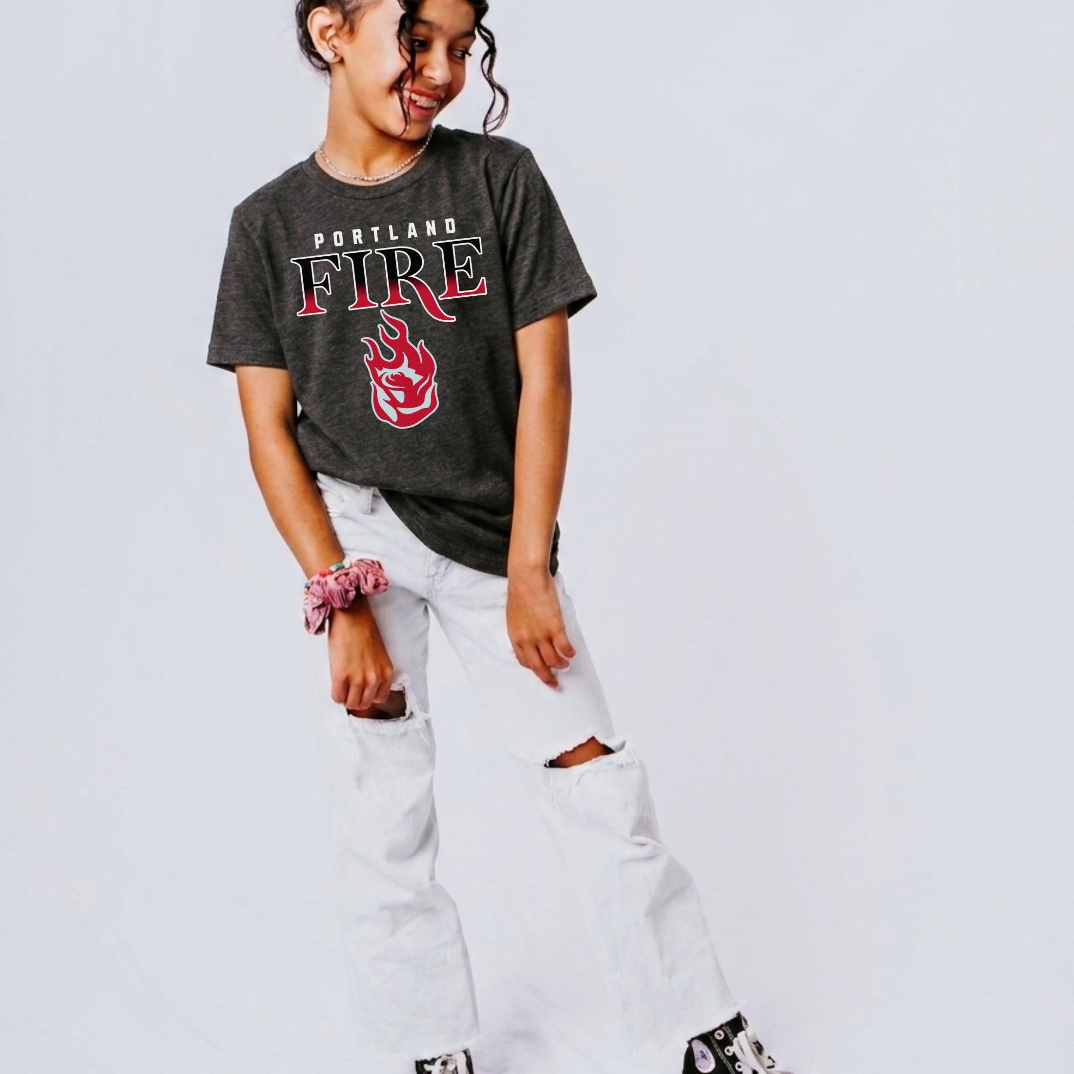 Portland Fire Smooth Fadeaway Youth Tee