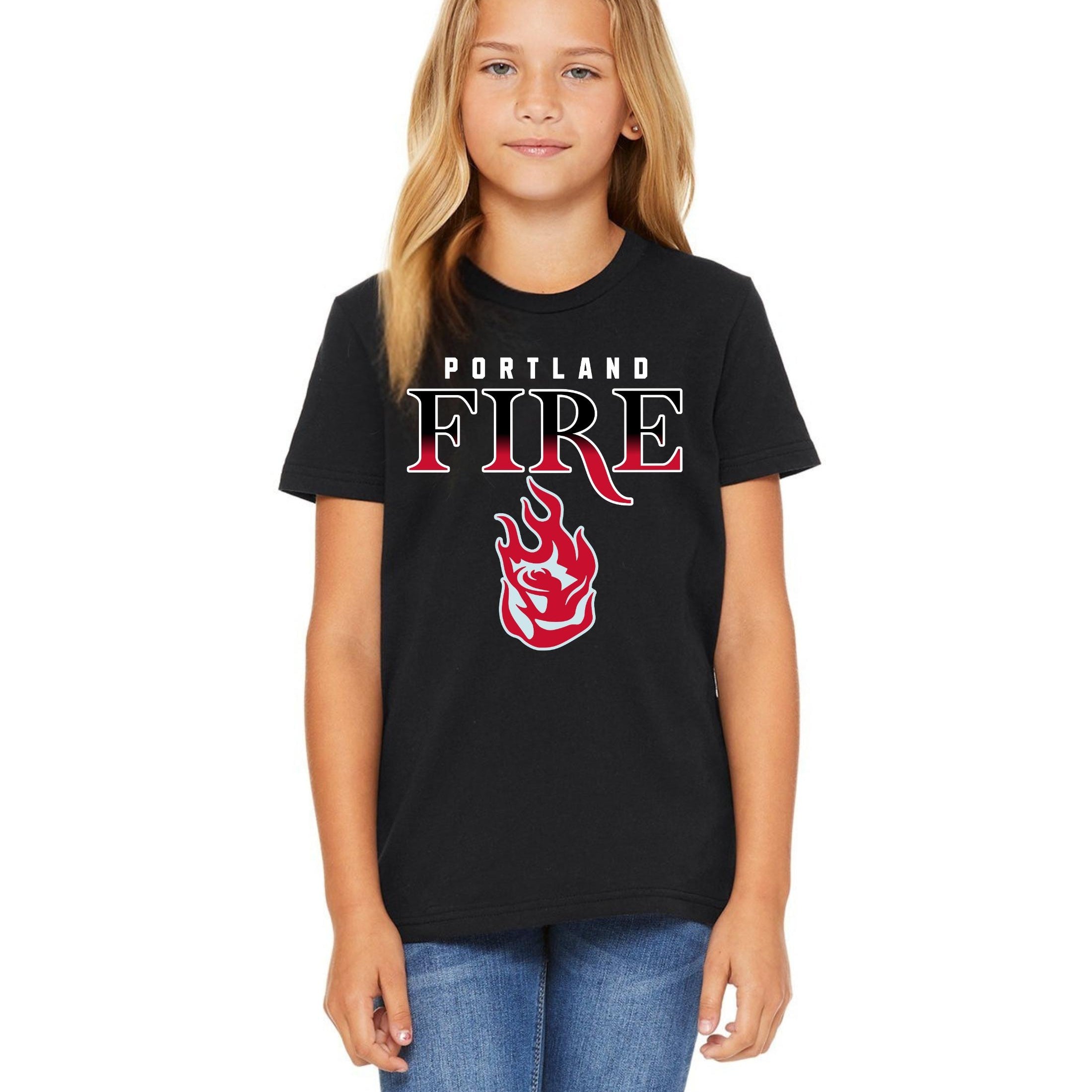 Portland Fire Smooth Fadeaway Youth Tee