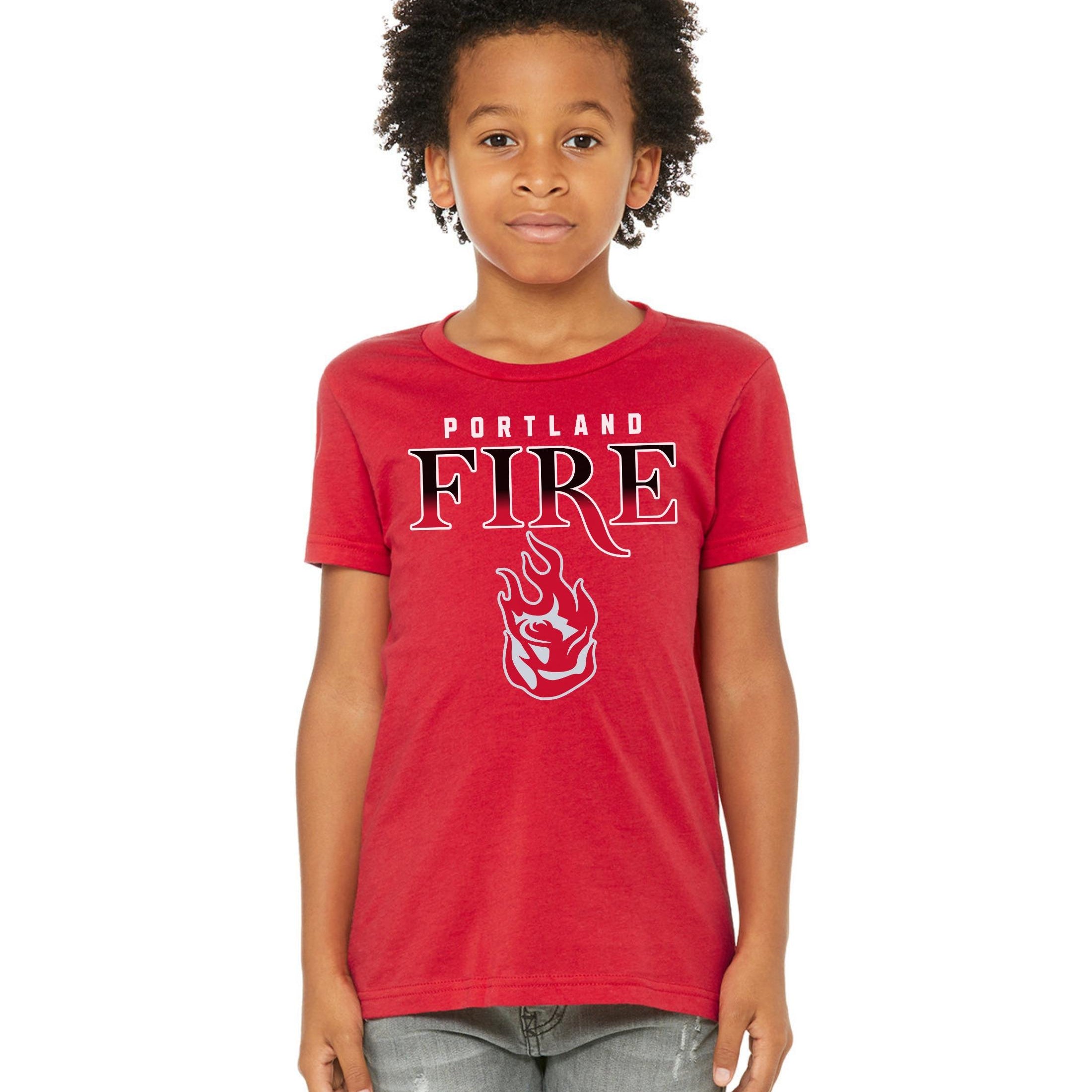 Portland Fire Smooth Fadeaway Youth Tee