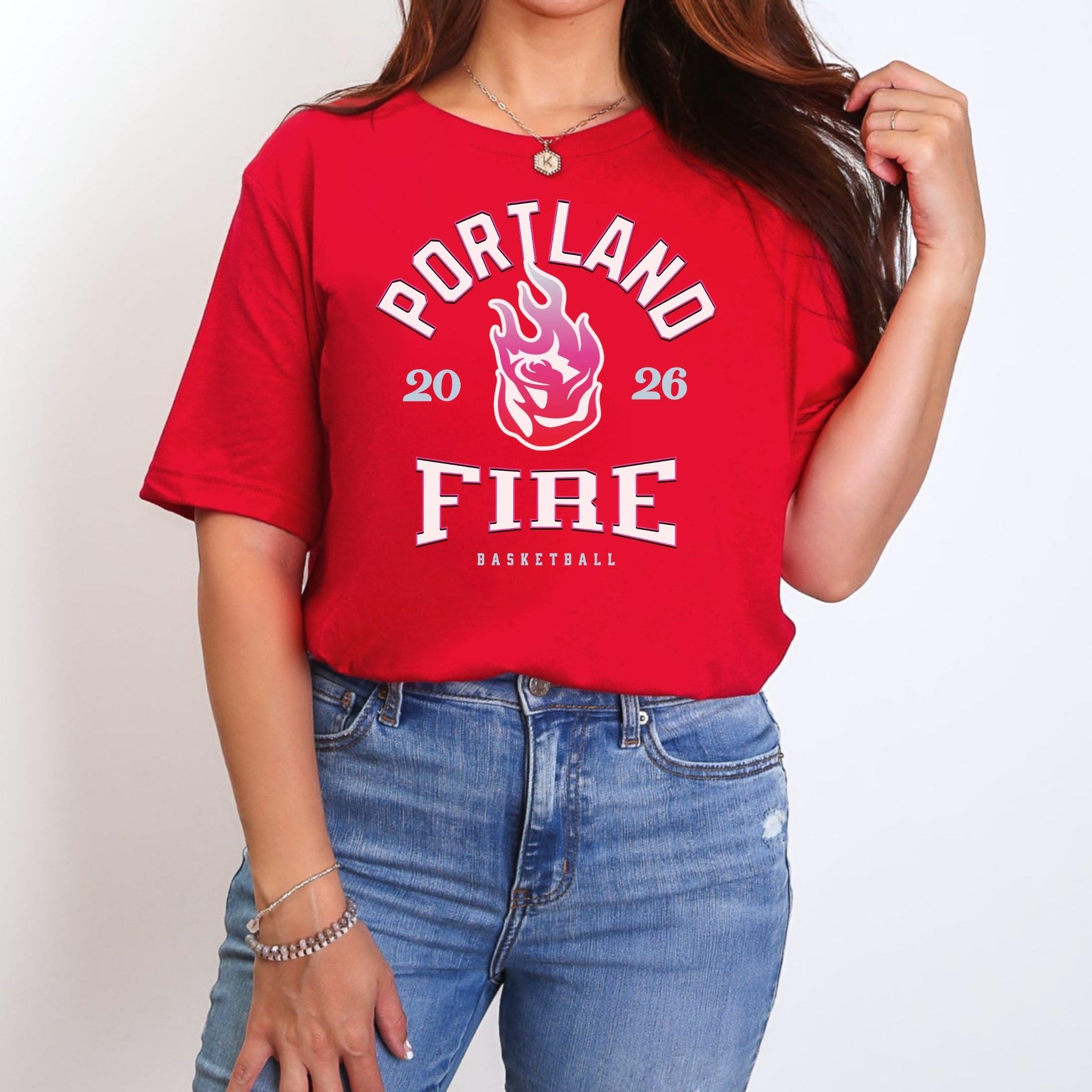 Portland Fire Vintage Hoops ALT T-Shirt