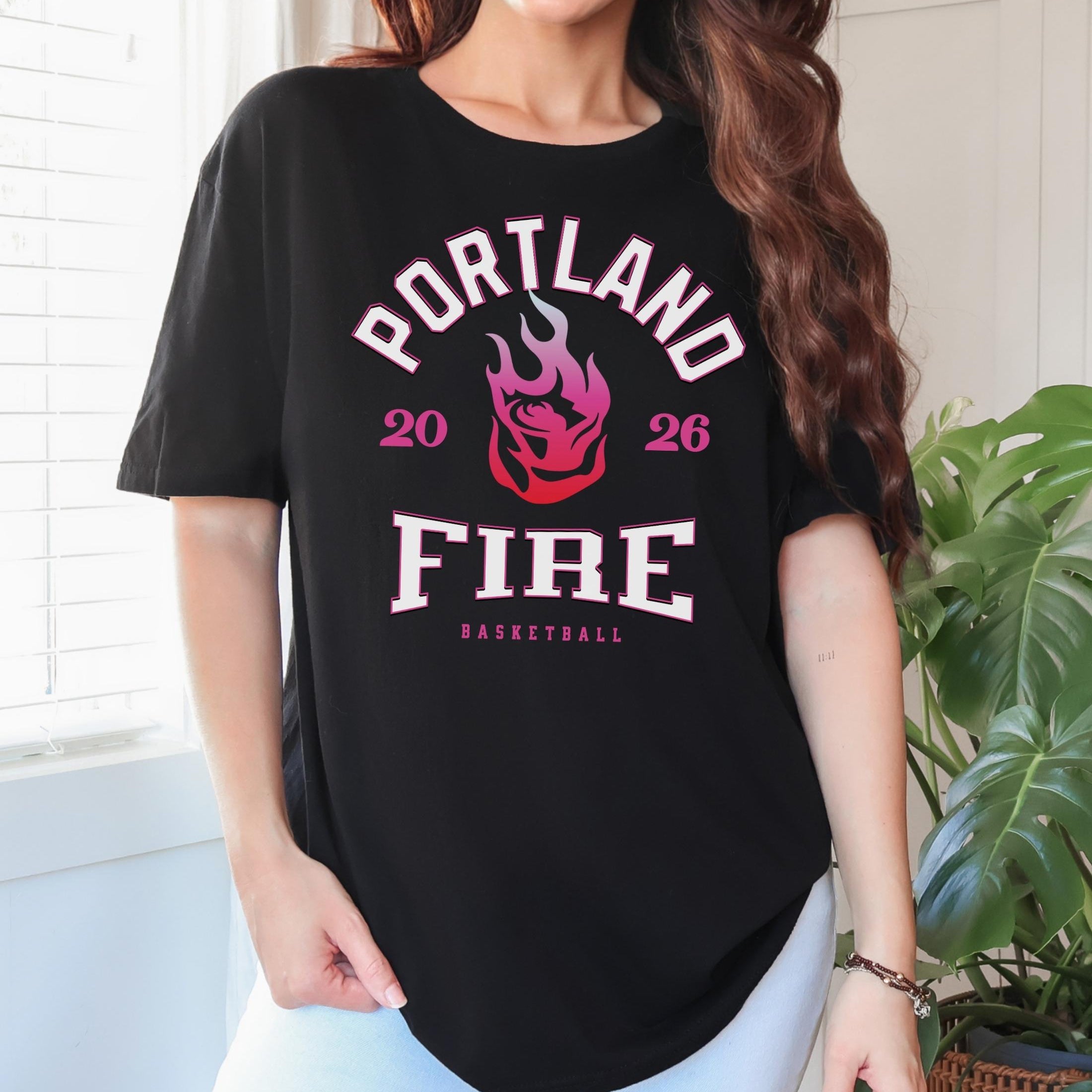 Portland Fire Vintage Hoops ALT T-Shirt