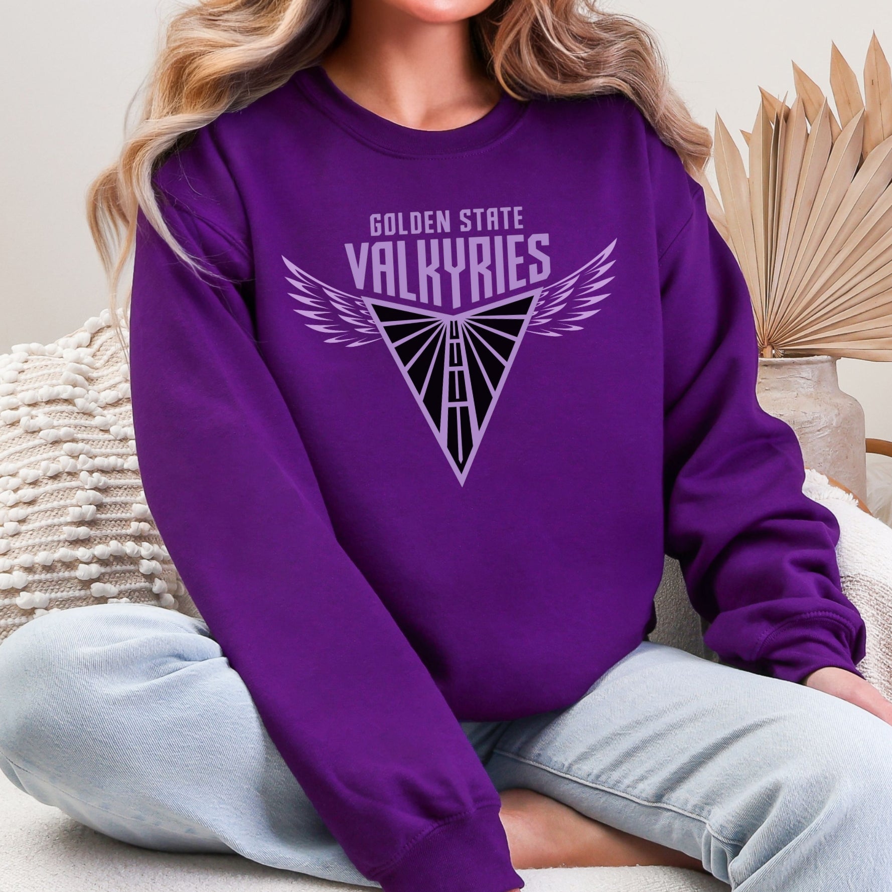 Golden State Valkyries Wings Crewneck Sweatshirt