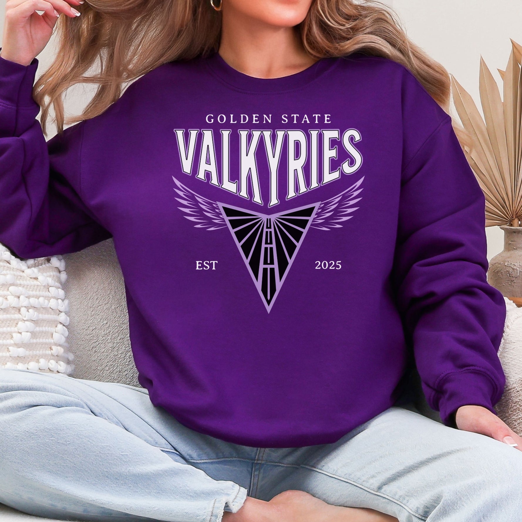 Valkyries Golden State Wings Crewneck Sweatshirt
