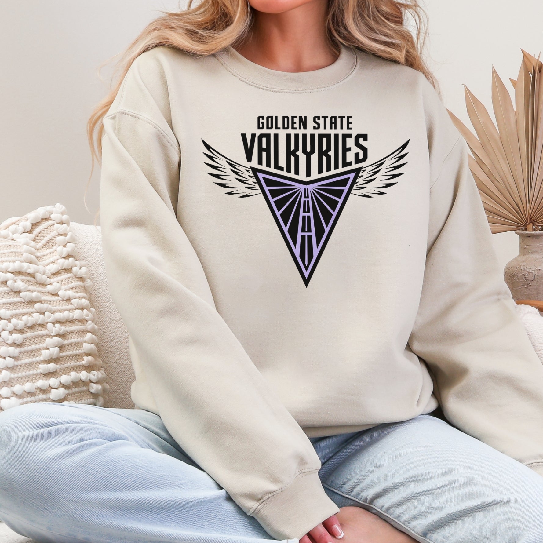 Golden State Valkyries Wings Crewneck Sweatshirt