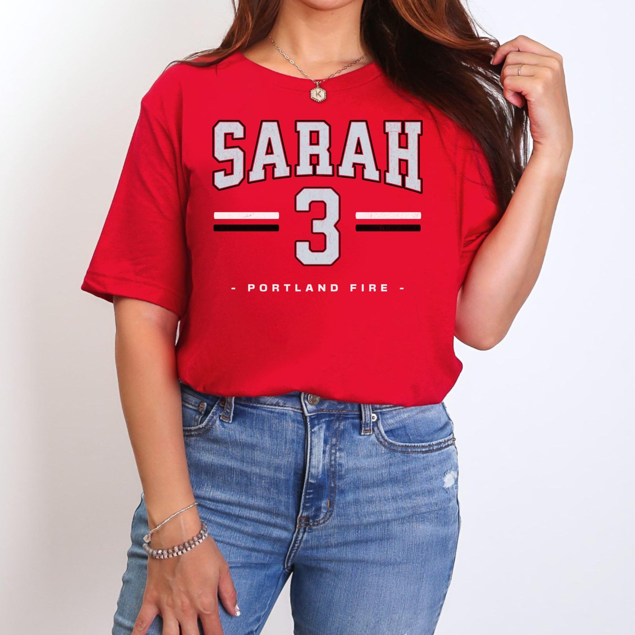 Sarah Ashlee Barker Fire Drop T-Shirt