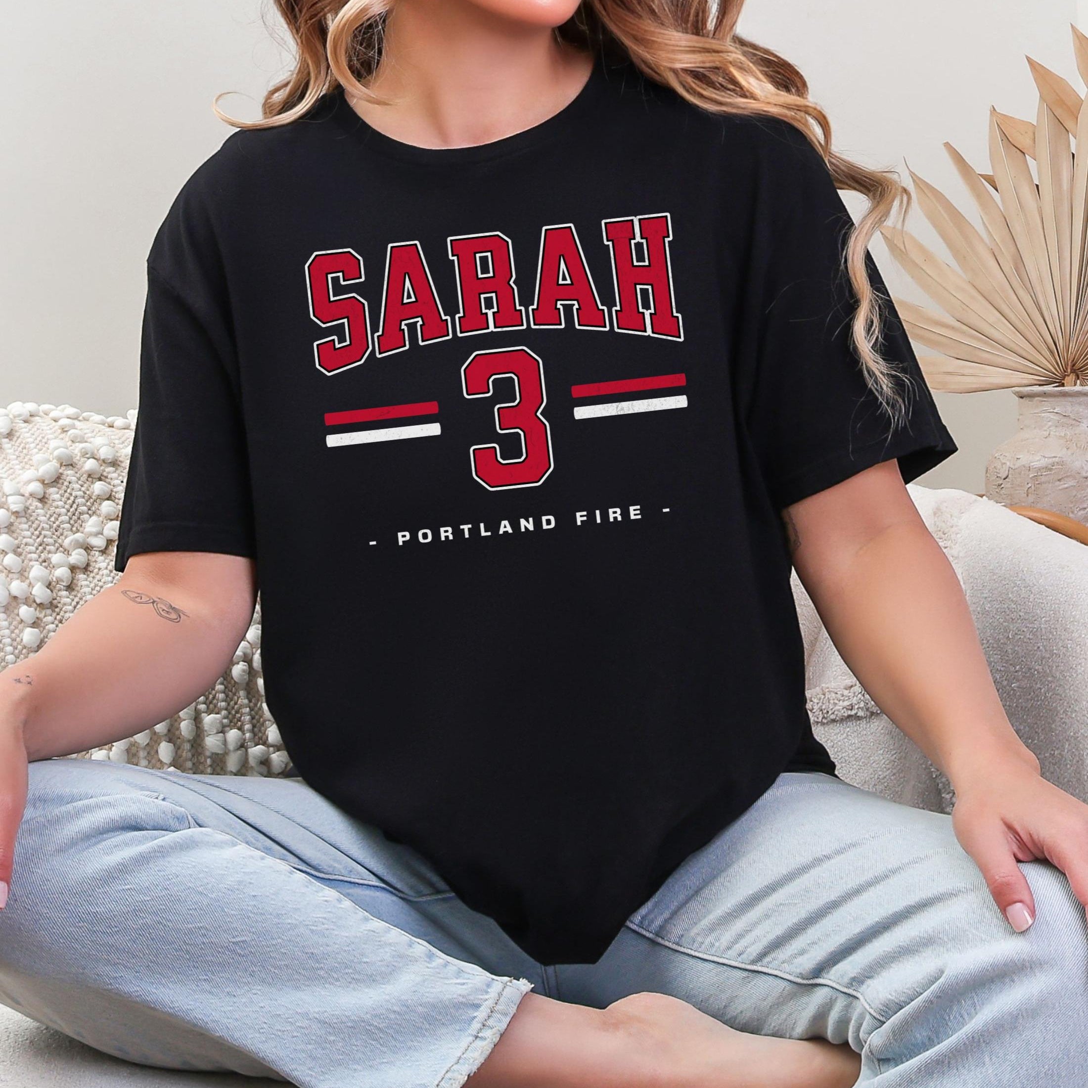 Sarah Ashlee Barker Fire Drop T-Shirt