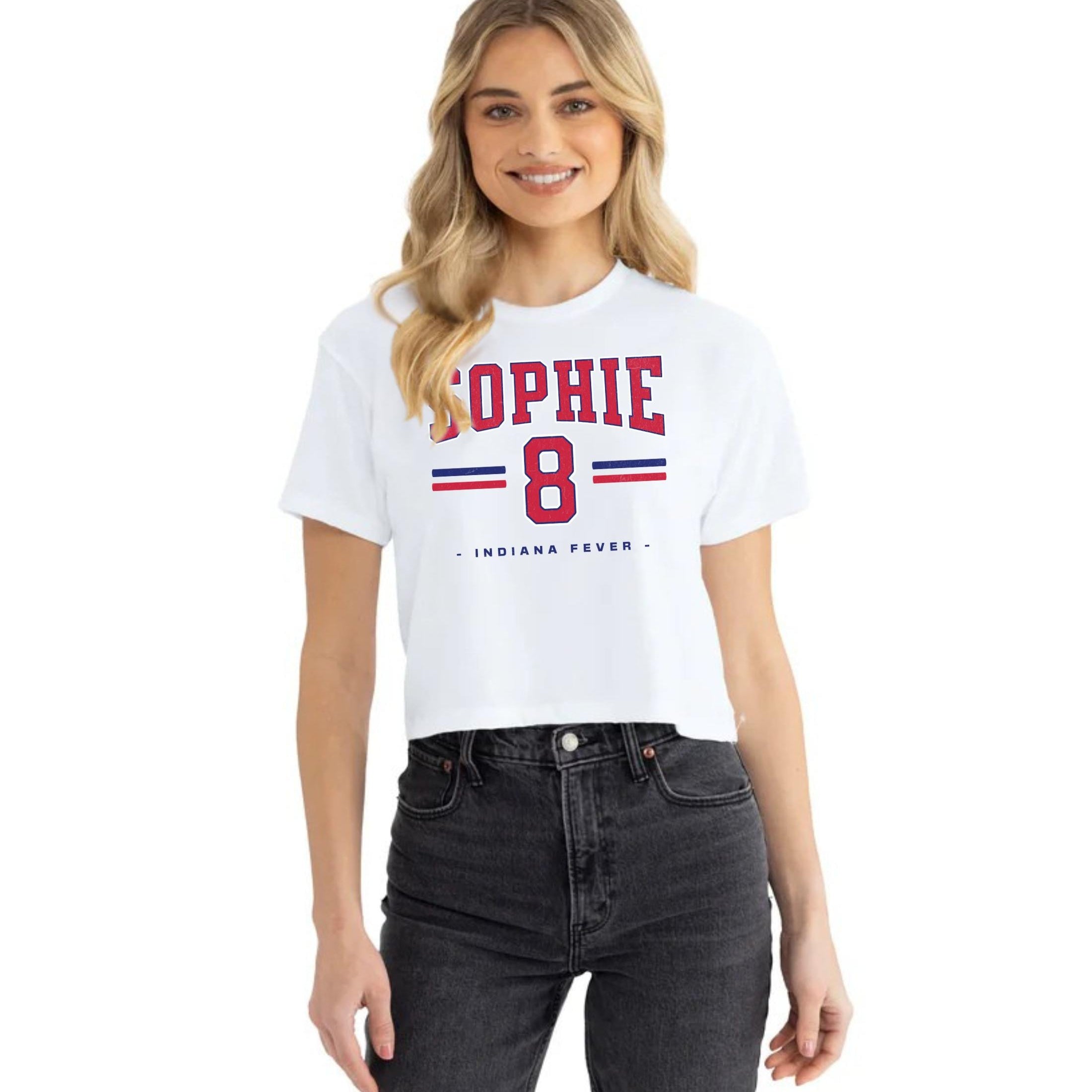 Sophie Cunningham Fever Drop Women's Ideal Crop Top