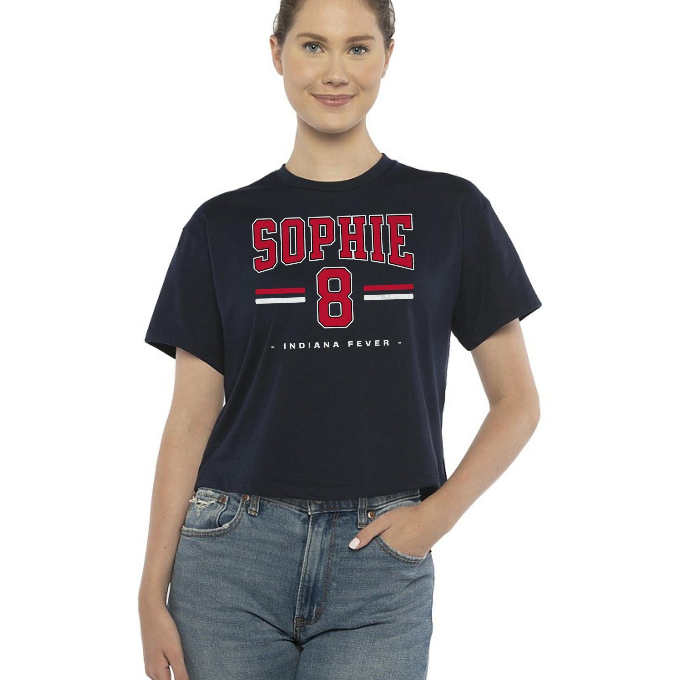 Sophie Cunningham Fever Drop Women's Ideal Crop Top