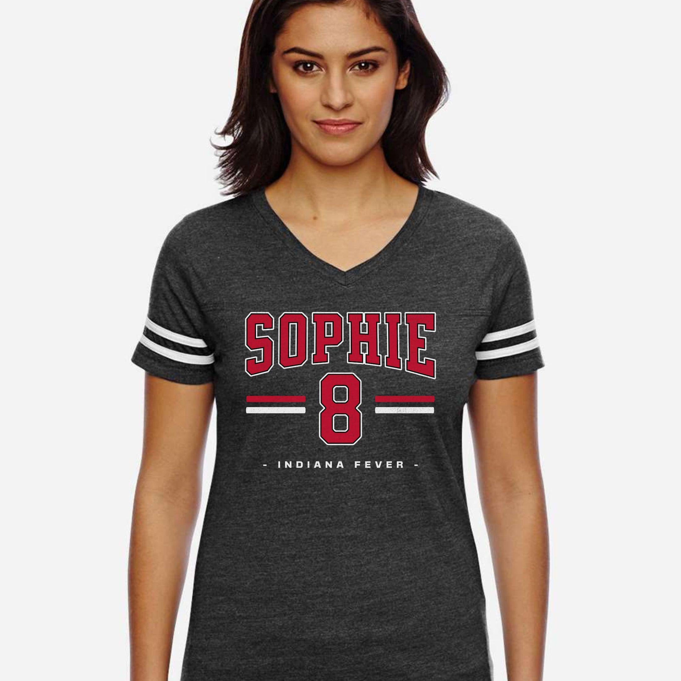Sophie Cunningham Fever Drop Women's V-Neck Tee