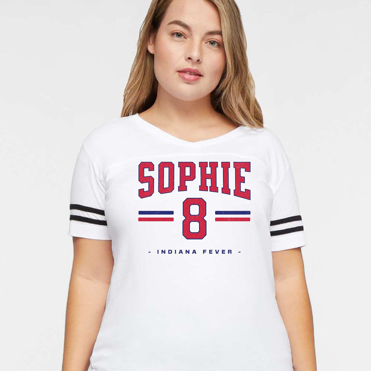 Sophie Cunningham Fever Drop Women's V-Neck Tee