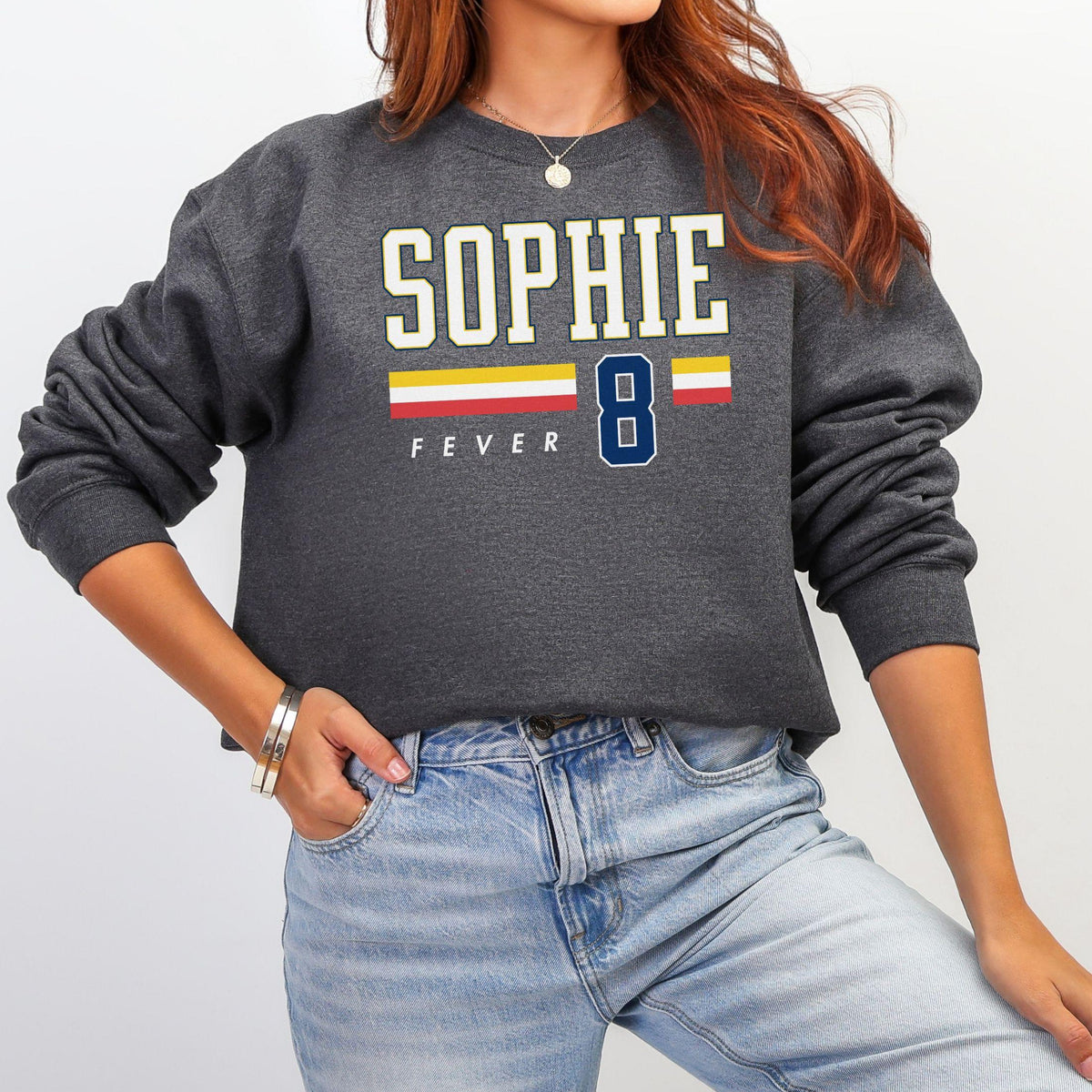Sophie Cunningham Indiana Fever Power Player Crewneck Sweatshirt