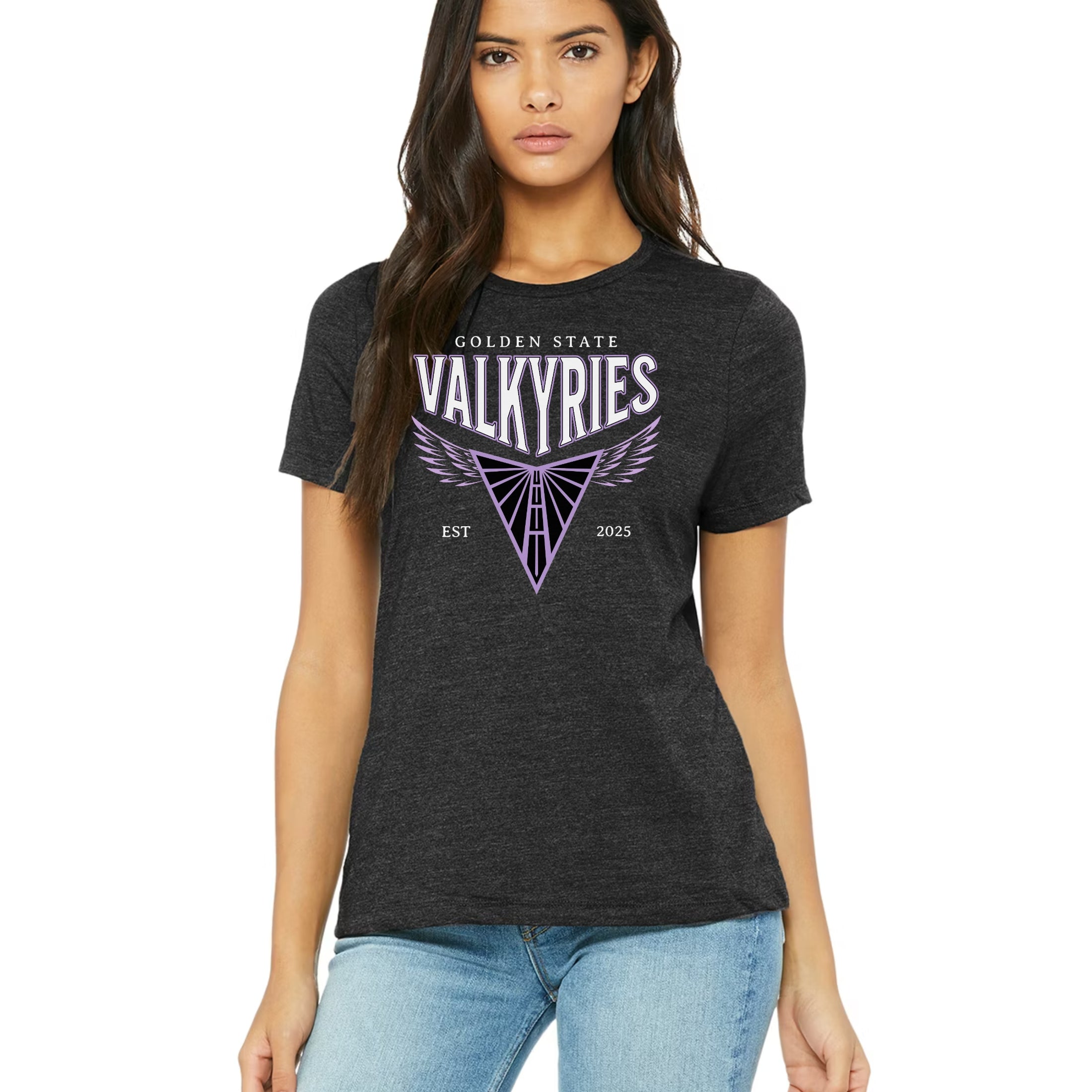 Valkyries Golden State Wings Women's Relaxed Jersey Tee
