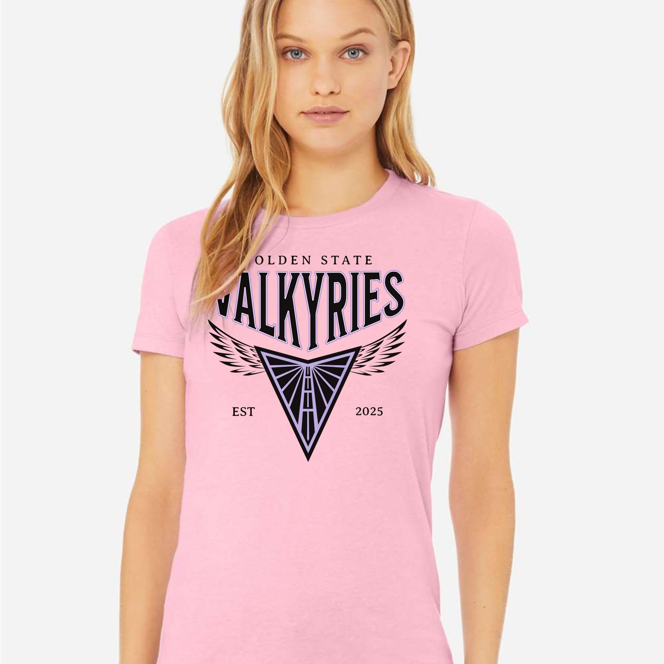 Valkyries Golden State Wings Women's Relaxed Jersey Tee