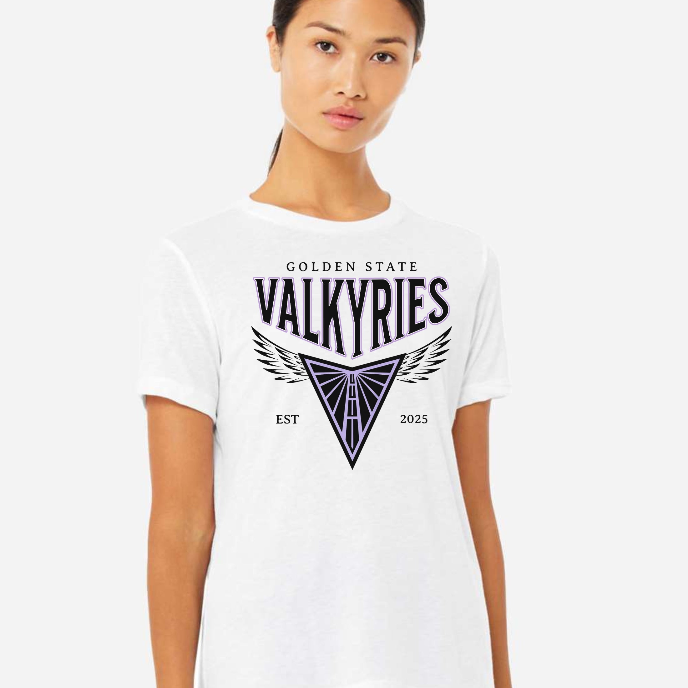 Valkyries Golden State Wings Women's Relaxed Jersey Tee