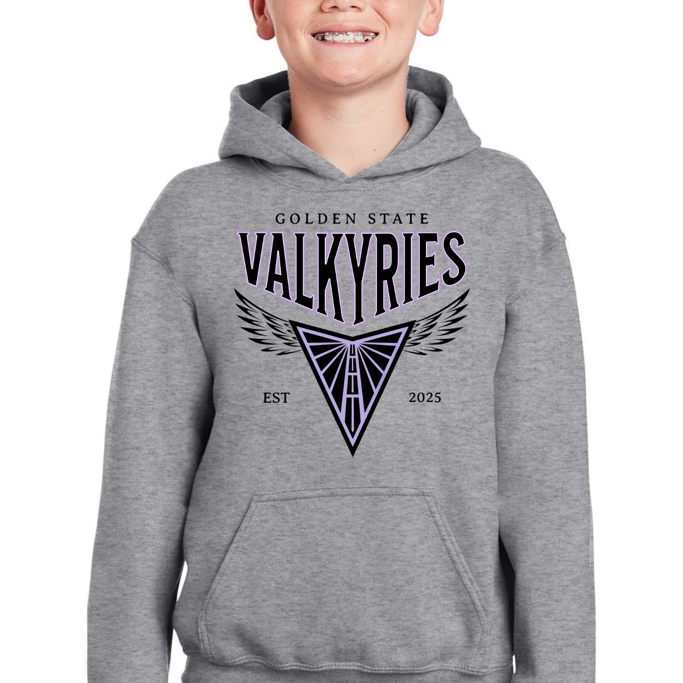 Valkyries Golden State Wings Youth Hoodie