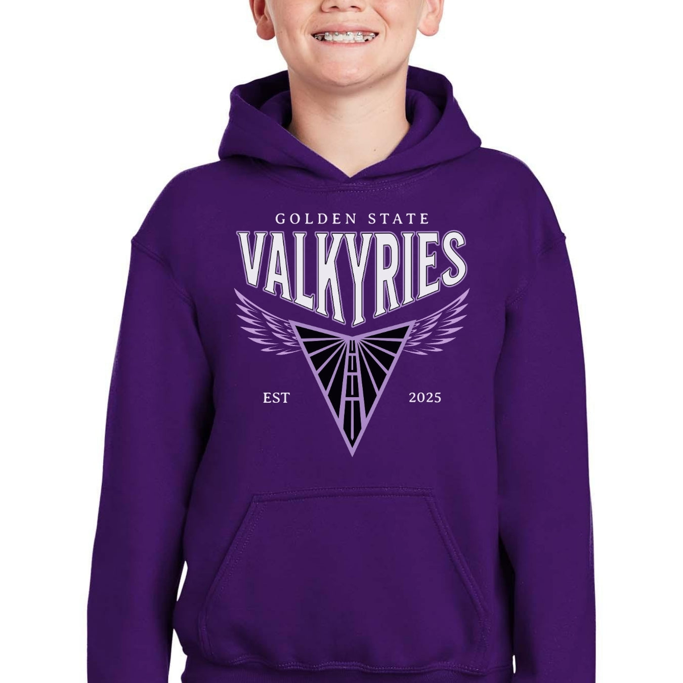 Valkyries Golden State Wings Youth Hoodie