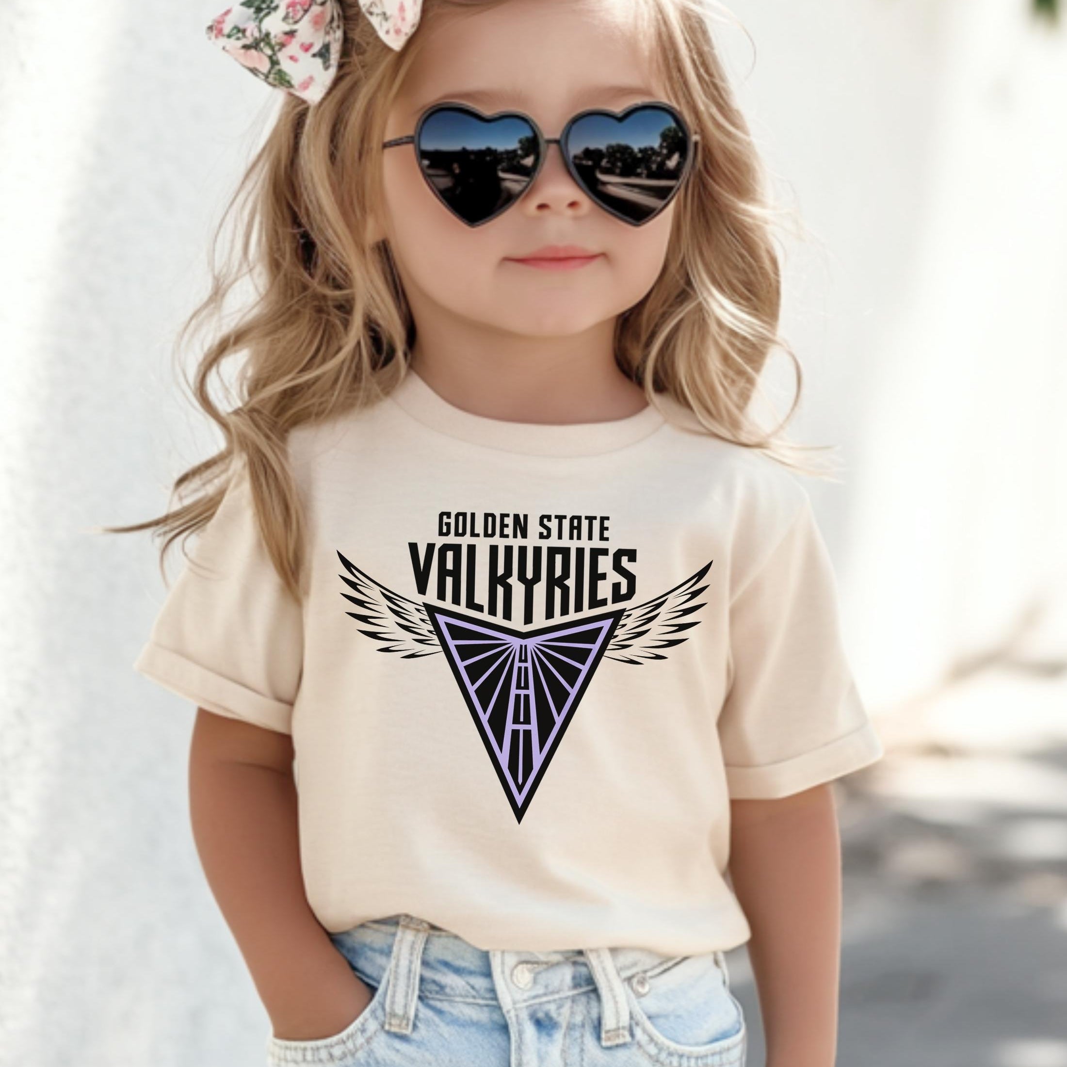 Valkyries Wings Toddler Short Sleeve Tee