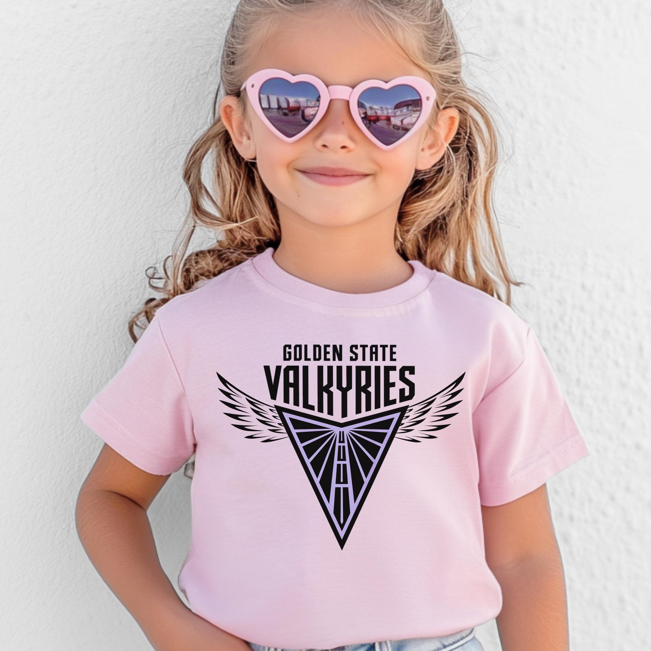 Valkyries Wings Toddler Short Sleeve Tee