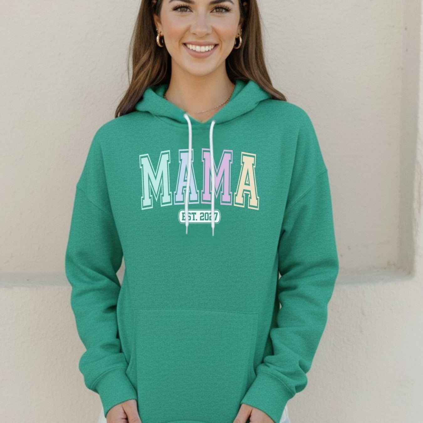 Varsity Mama Custom Year Fleece Hoodie