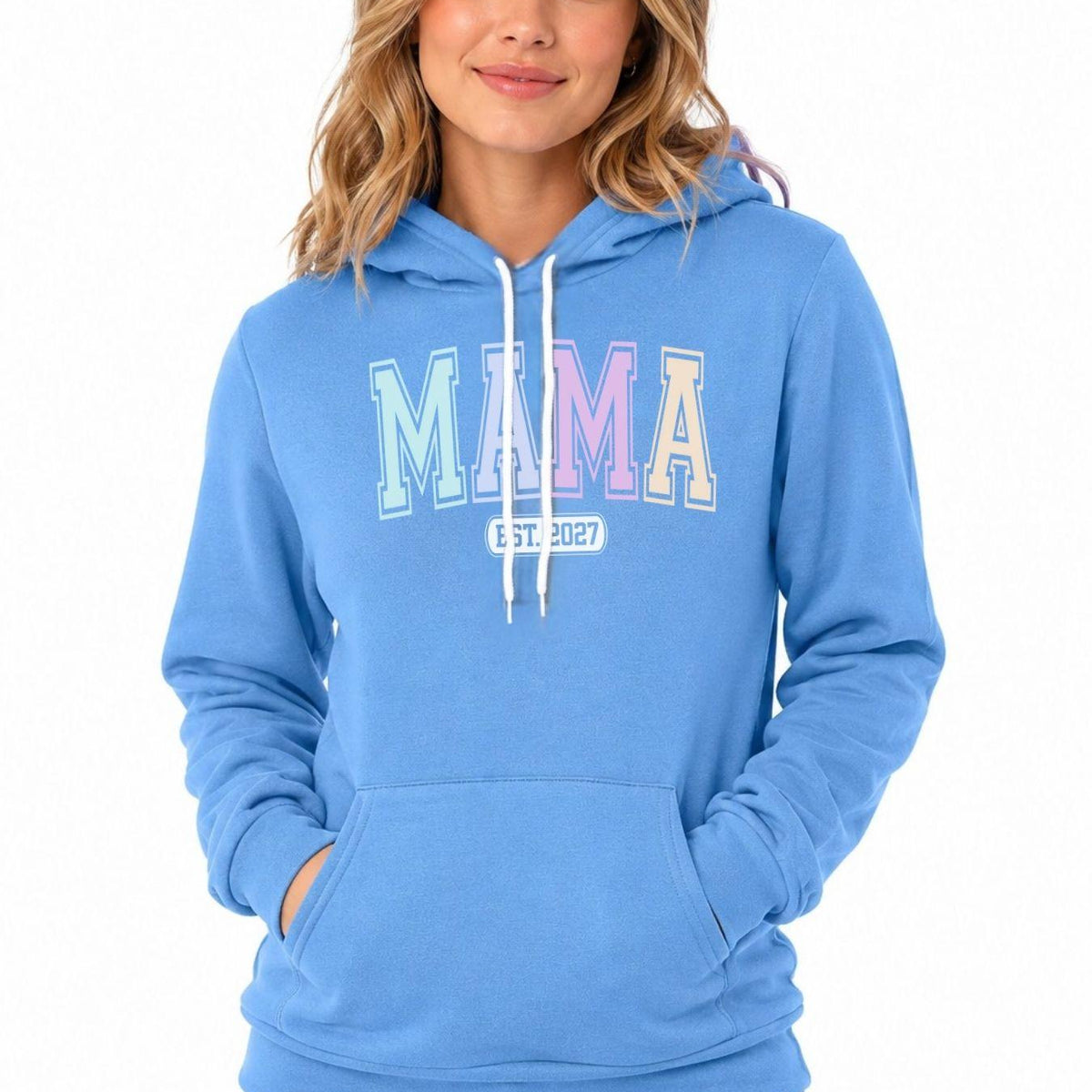 Varsity Mama Custom Year Fleece Hoodie