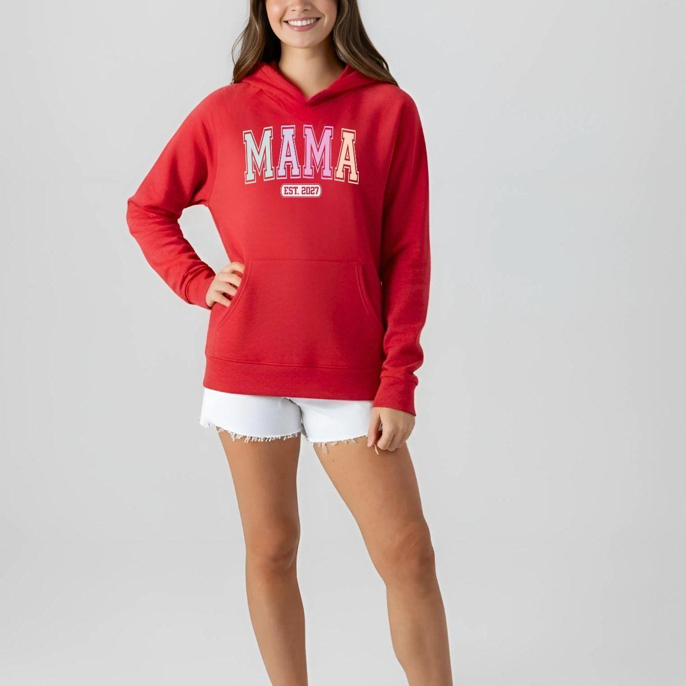 Varsity Mama Custom Year Fleece Hoodie