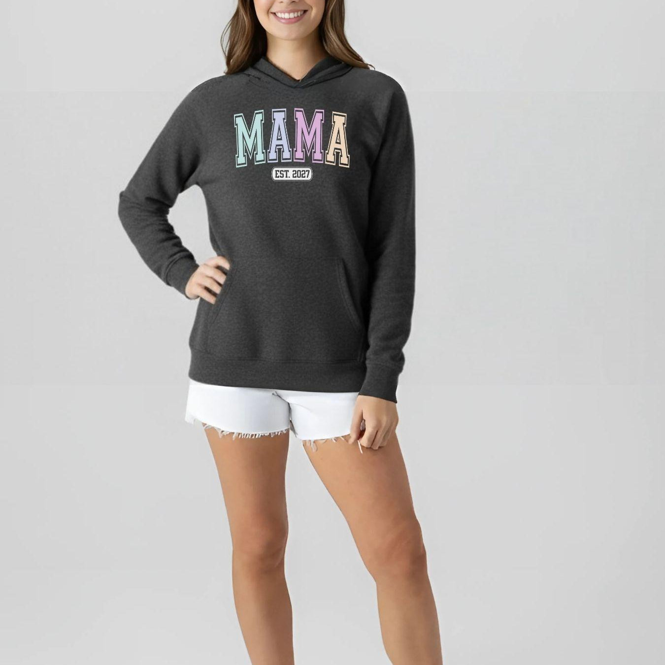 Varsity Mama Custom Year Fleece Hoodie