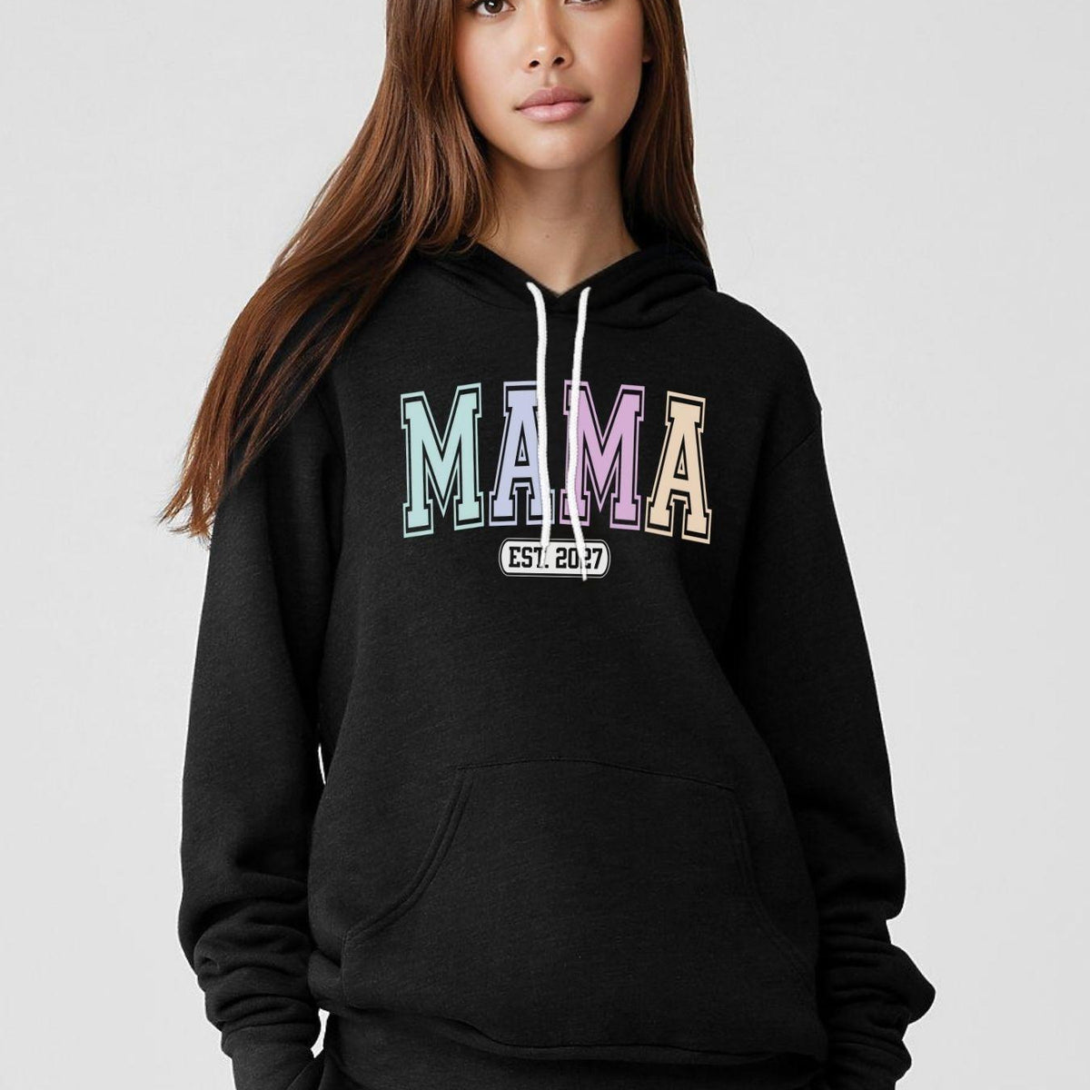 Varsity Mama Custom Year Fleece Hoodie