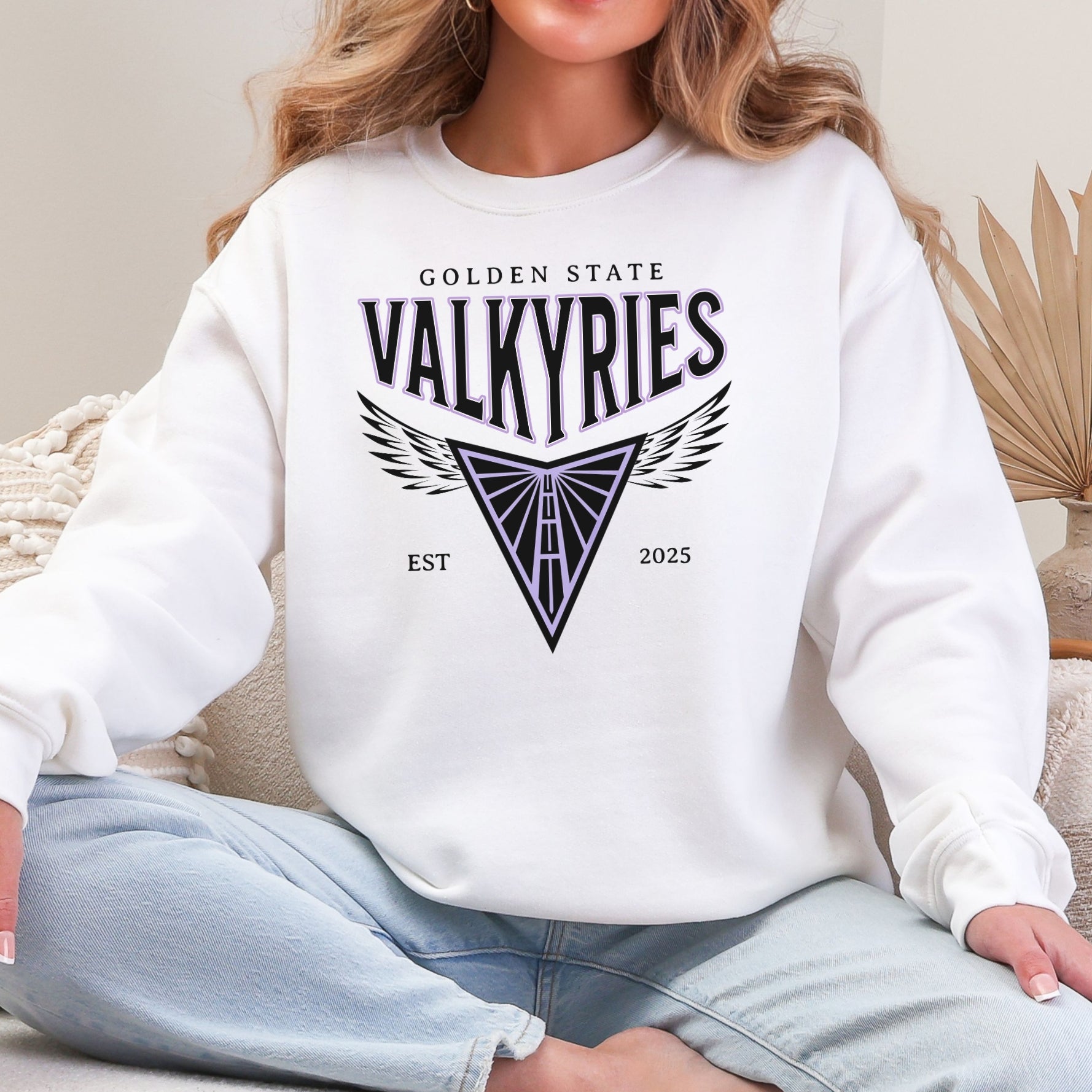 Valkyries Golden State Wings Crewneck Sweatshirt
